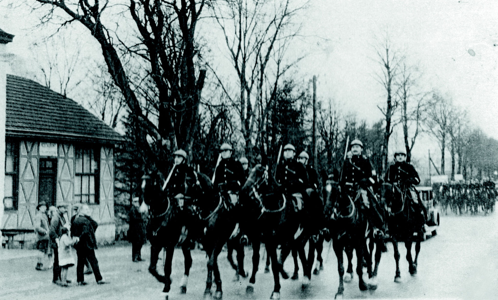 Abzug der Kavalerie 1930