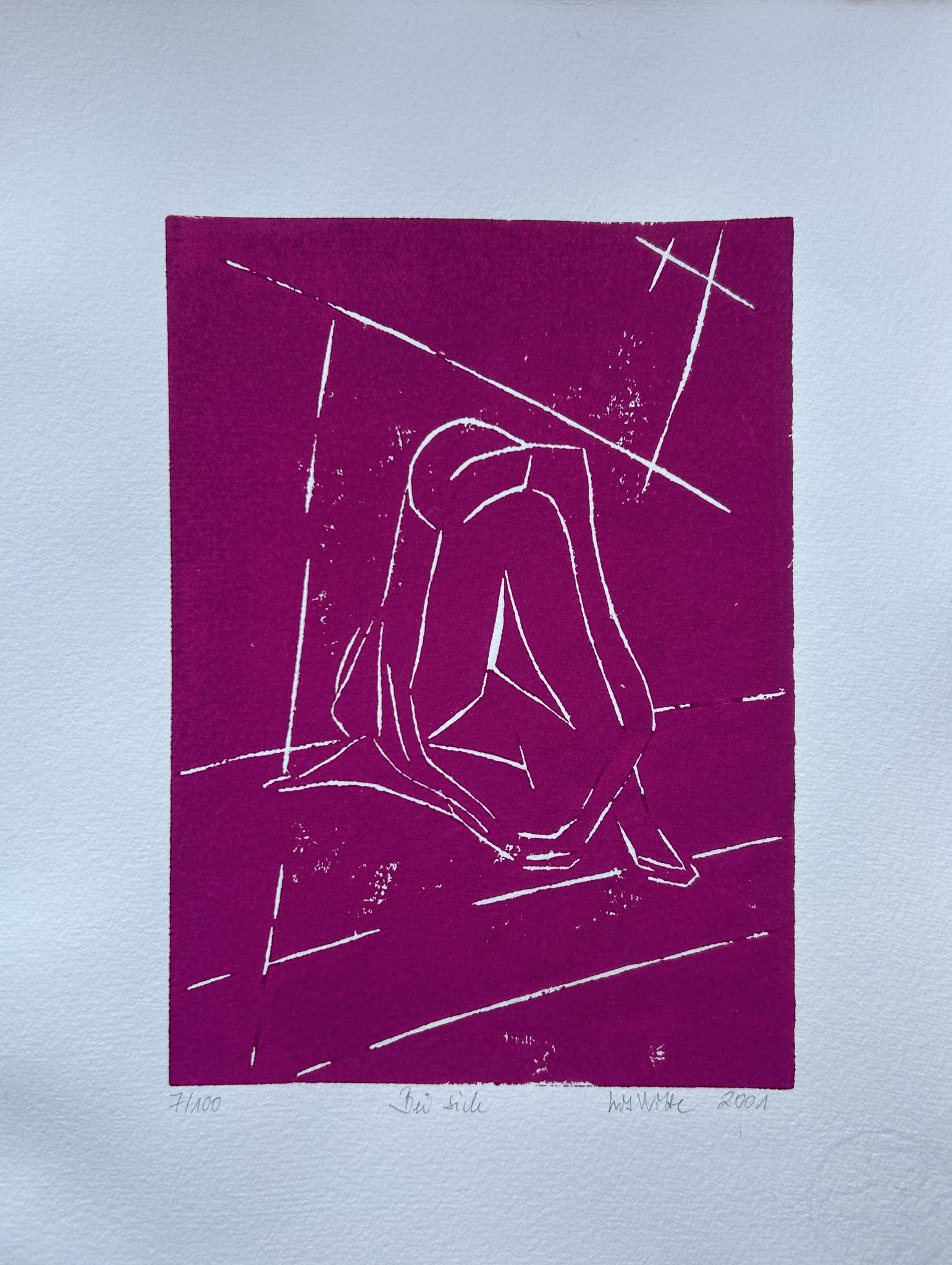 Bei sich, 20,5x15cm, 2001