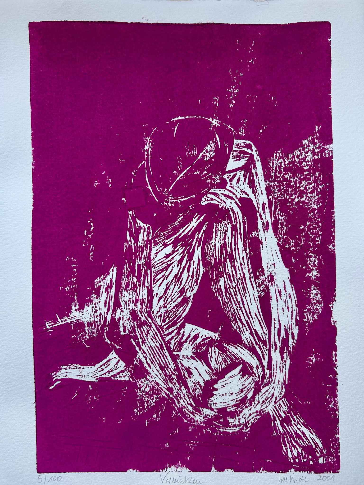 Versunken, 30x20cm, 2001
