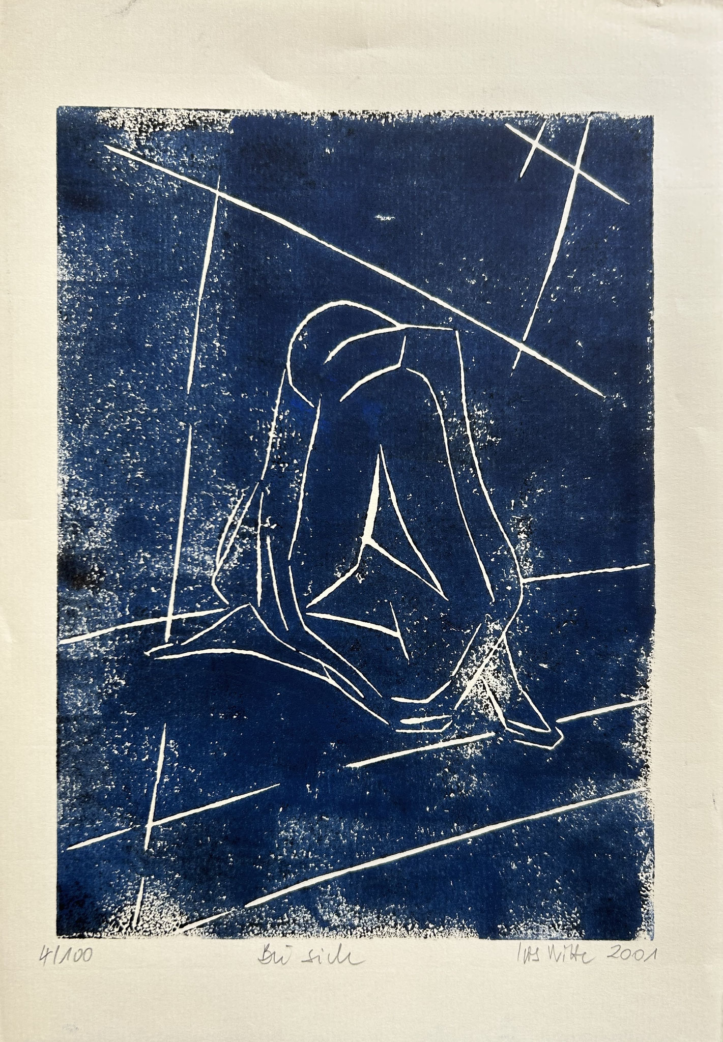 Bei sich, 20,5x15cm, 2001