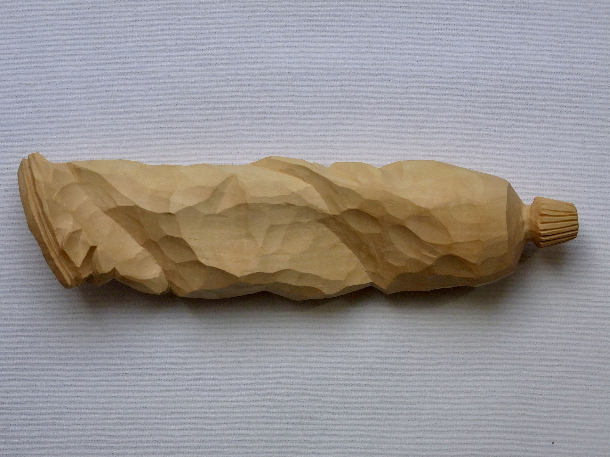 Farbtube, 27x7X4cm, Lindenholz Natur geölt 