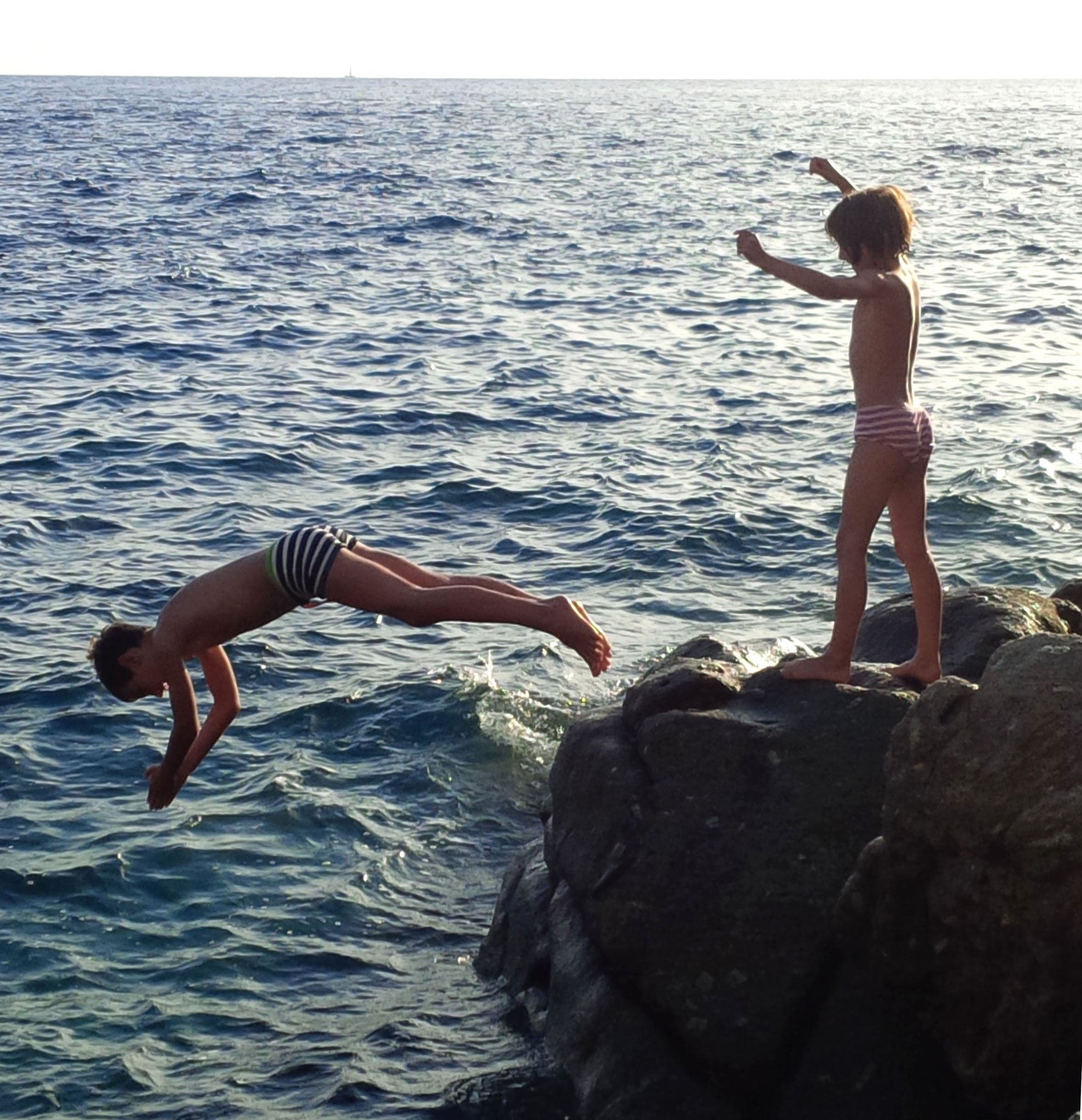 un ultimo bagno in mare