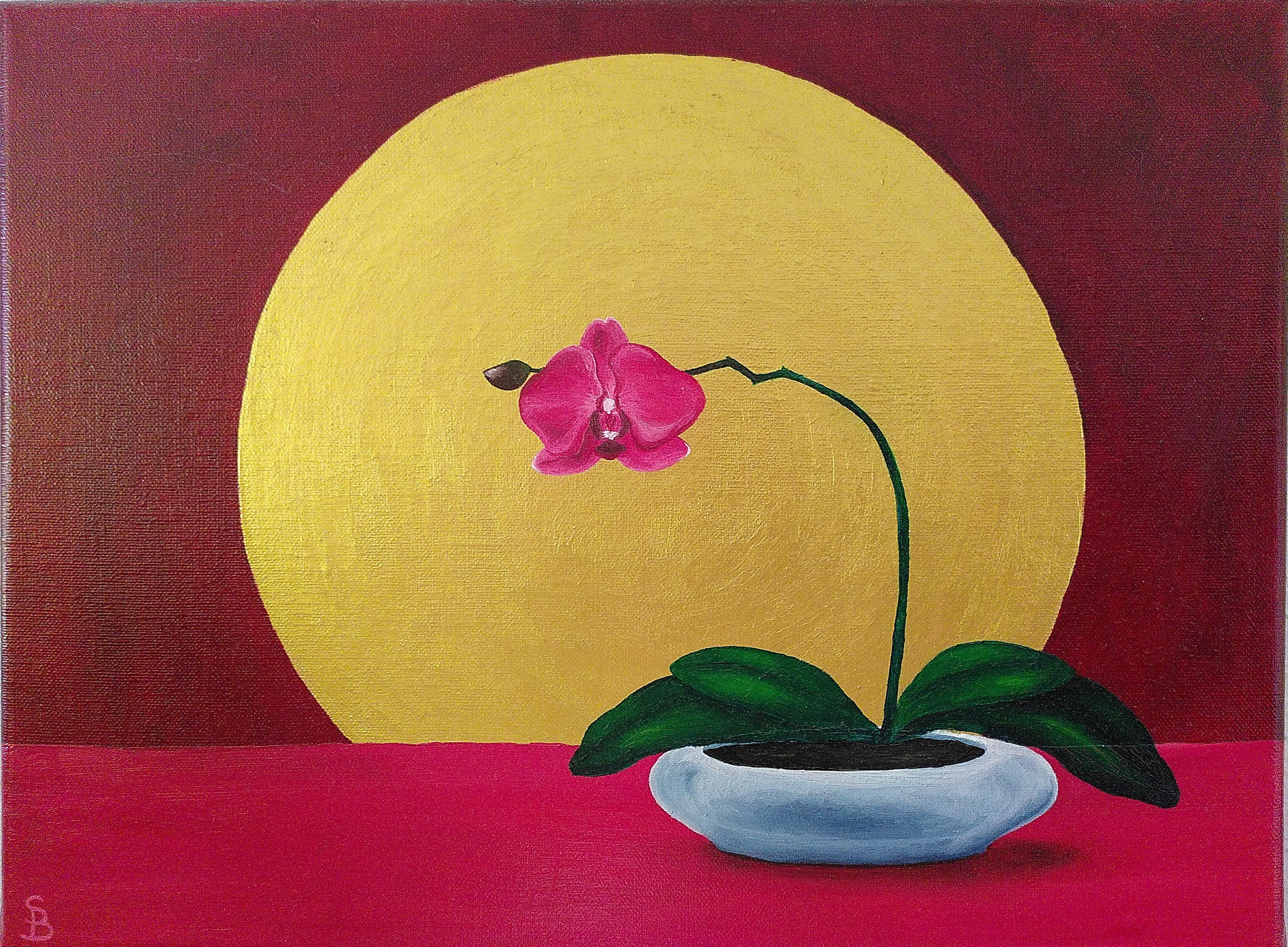 Ruhe, Wellbeing, SlowLiving, Stillleben, Orchidee