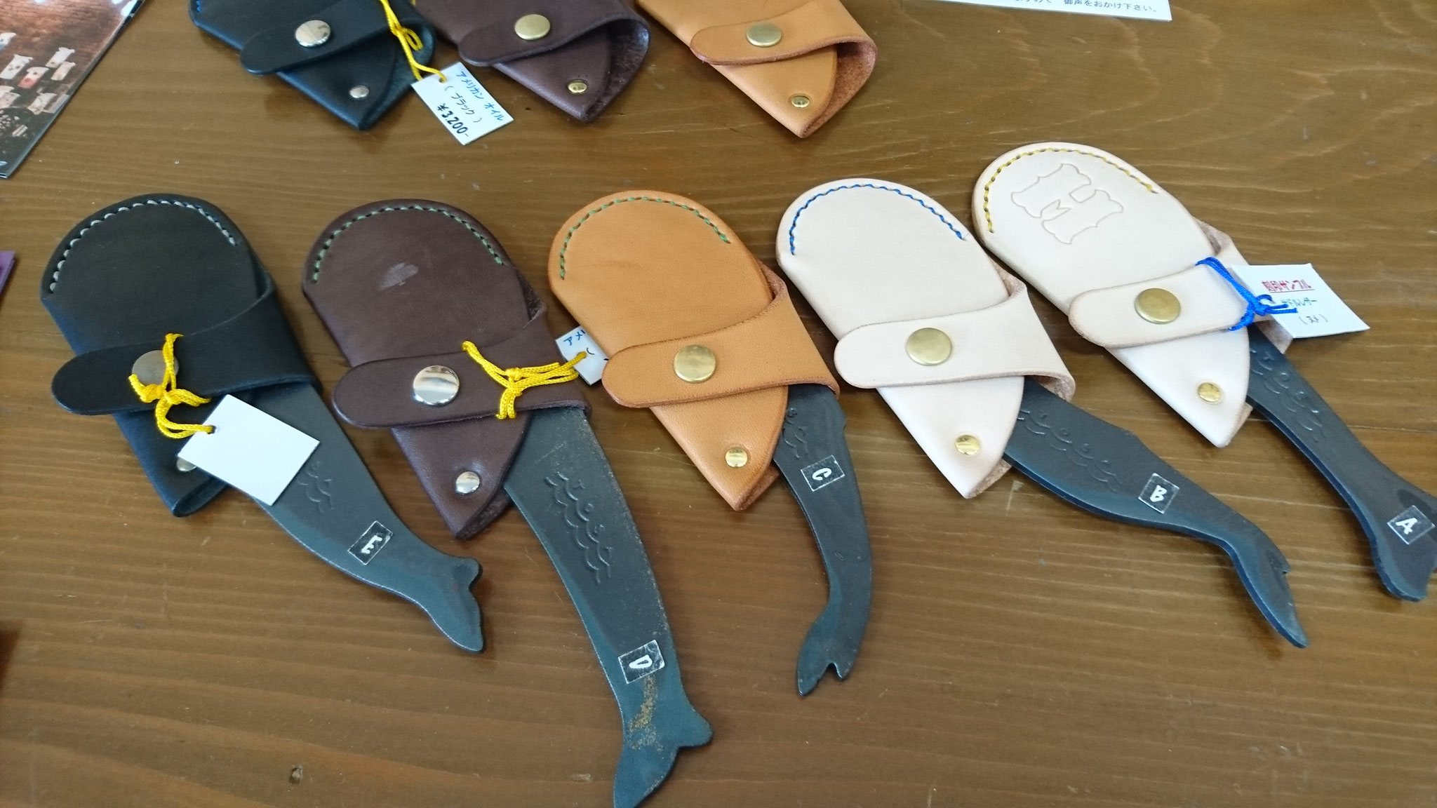 クジラナイフシース Leather Craft Y S クジラナイフシース Leather Craft Y S