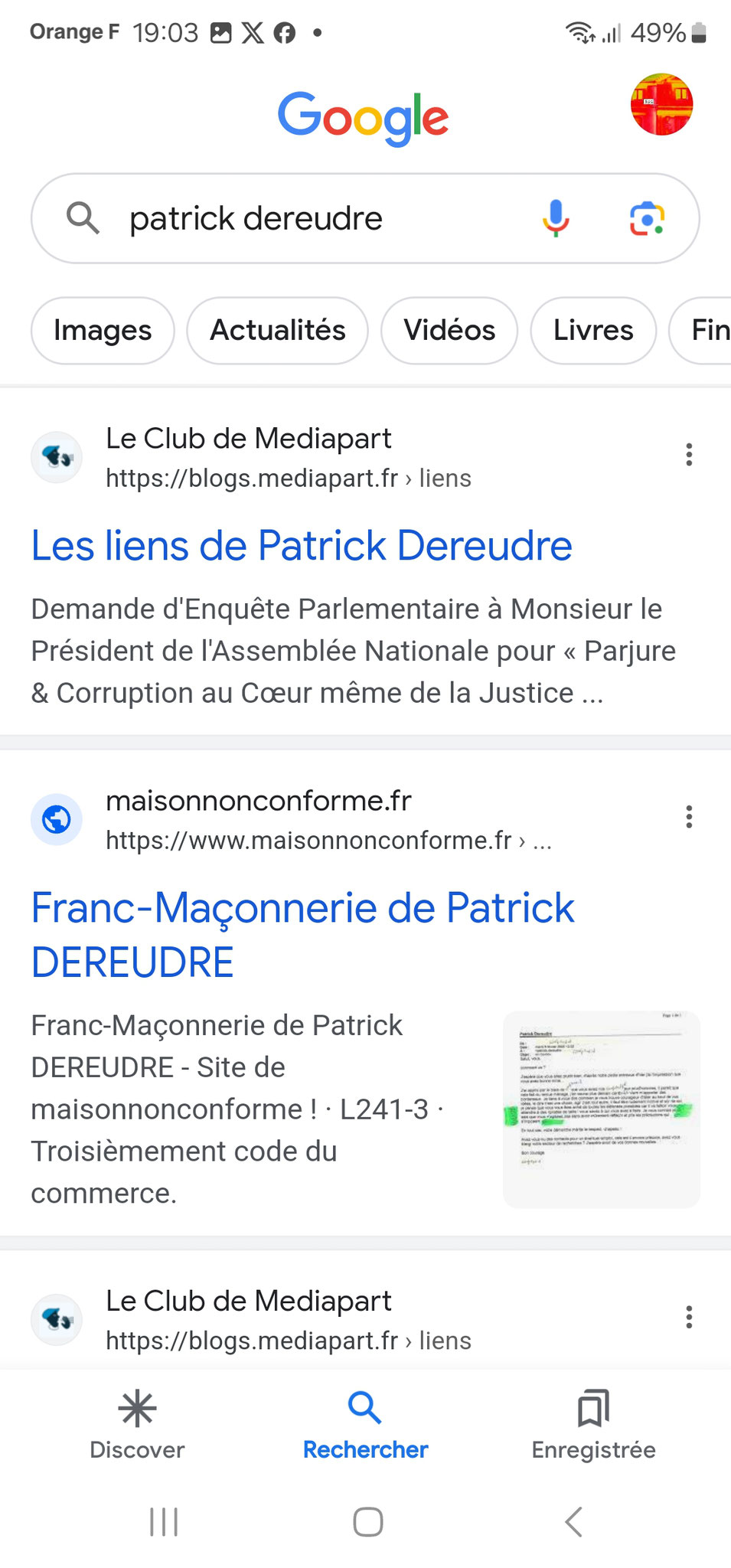 AFFAIRES CRIMINELLES LES BARONS & LES BARONNES DE LA JUSTICE www.jesuispatrick.fr www.jesuisenvie.fr www.jenesuispasunchier.fr #StopVendetta