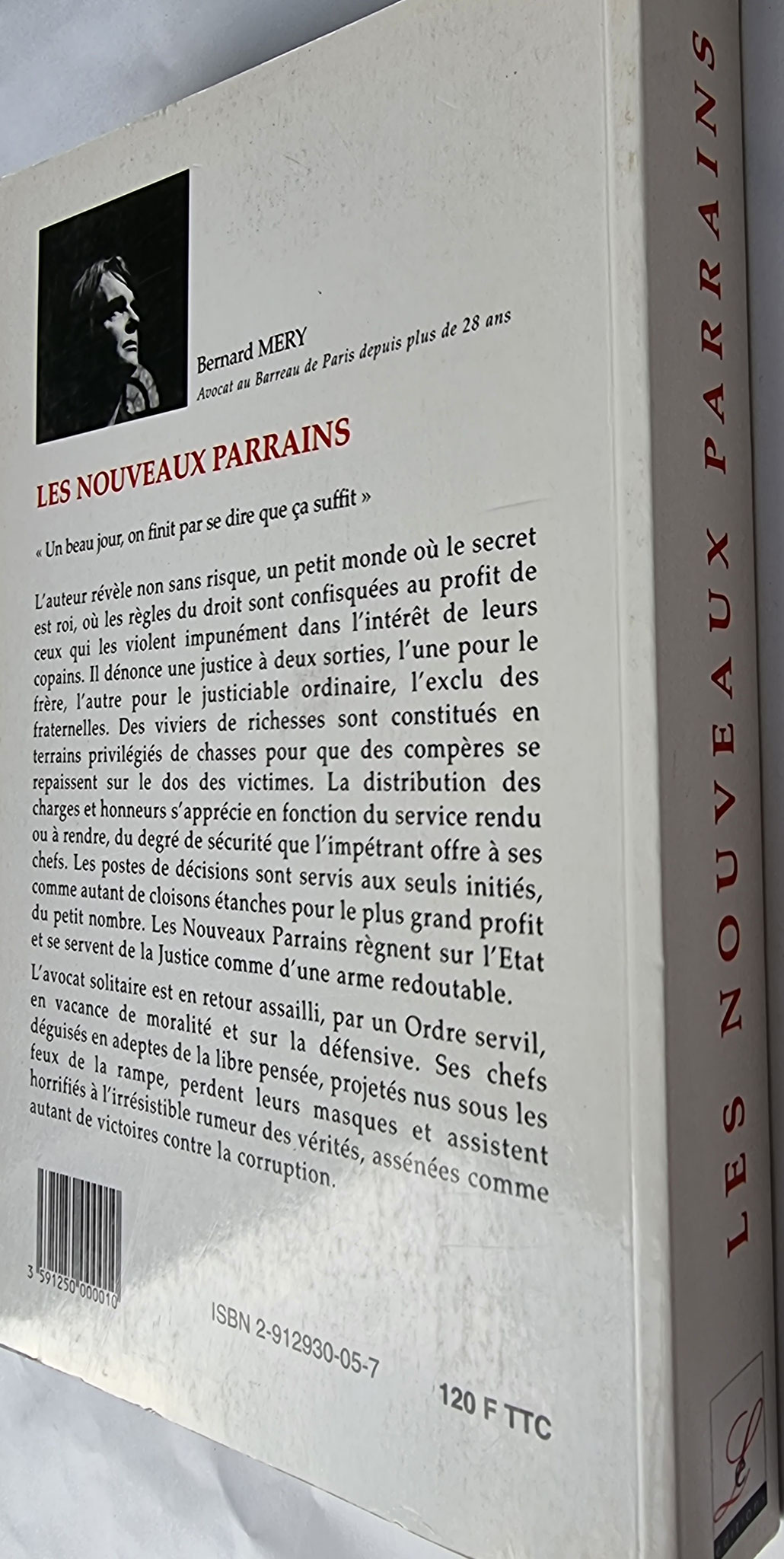 LES NOUVEAUX PARRAINS de Bernard MERY