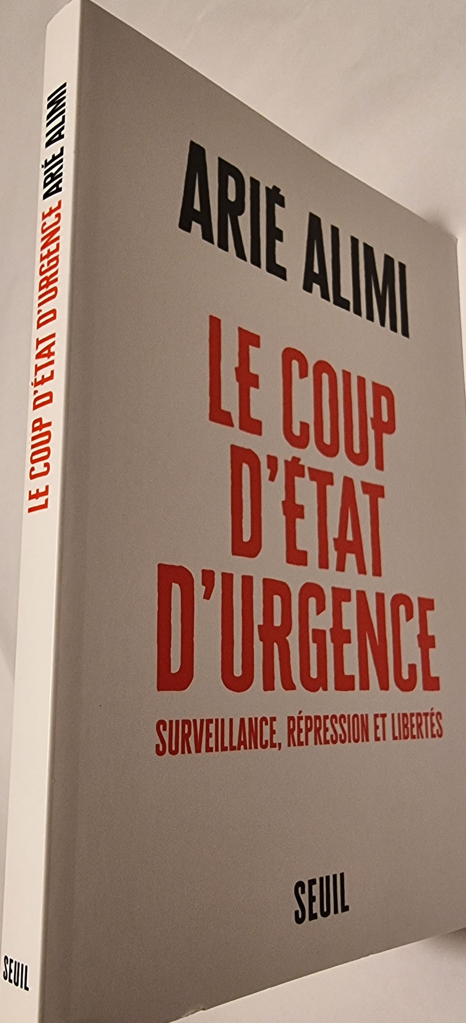 LE COUP D'ETAT D'URGENCE de ARIE ALIMI 