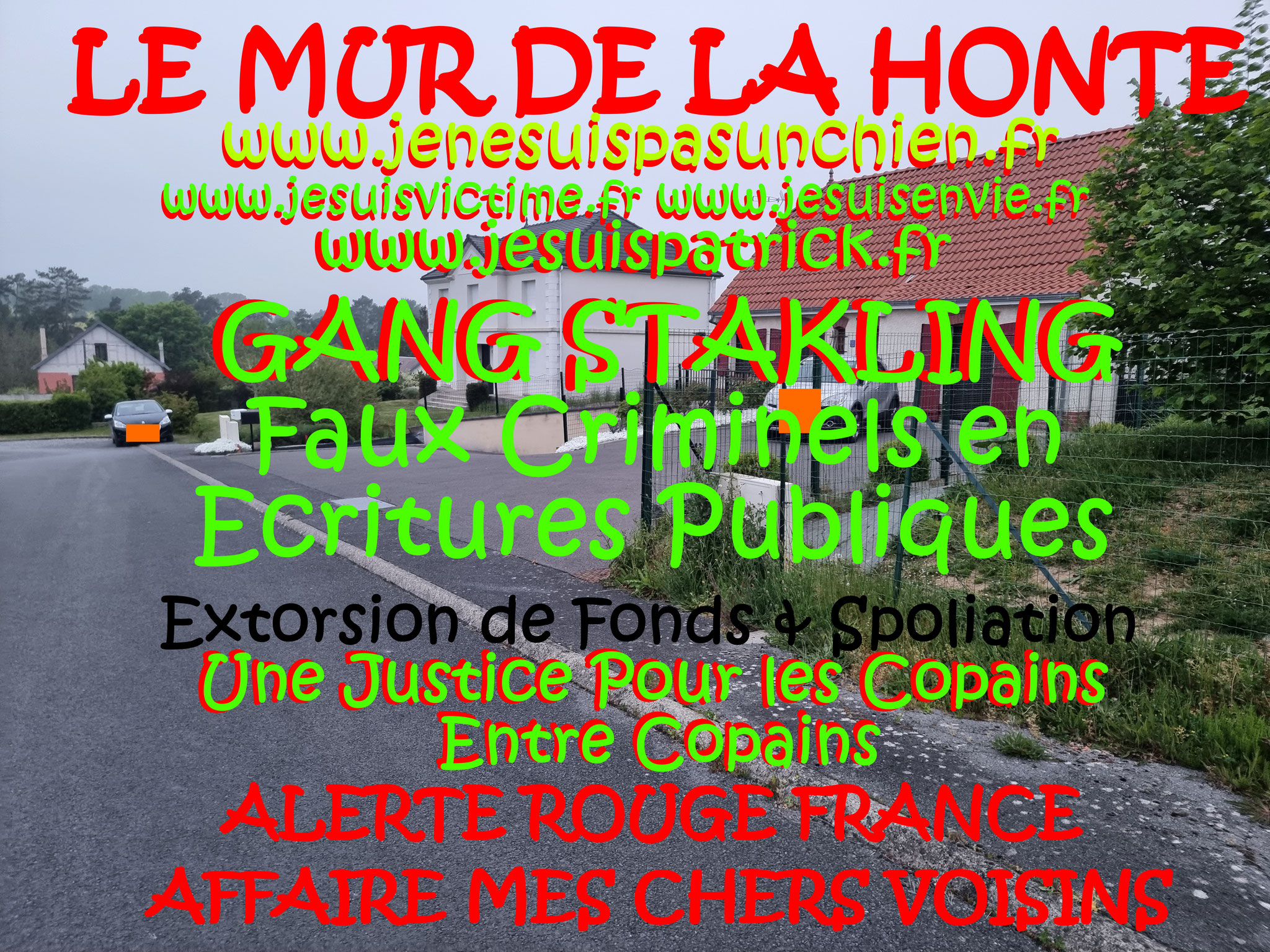 Falsification du permis de Construire et du cahier des charges du lotissement Faux en Ecriture Publique Monsieur Christian ROUSSELLE un Expert Judiciaire CORROMPU victime de GANG STAKLING #STOPCORRUPTIONSTOP www.jesuispatrick.fr AFFAIRE MES CHERS VOISINS