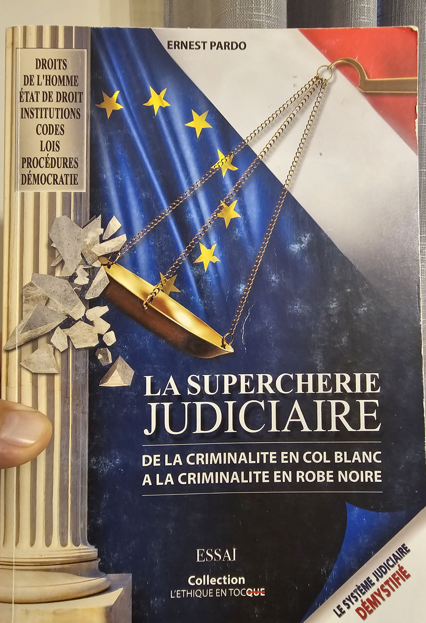 AFFAIRES CRIMINELLES LES BARONS & LES BARONNES DE LA JUSTICE www.jesuispatrick.fr www.jesuisenvie.fr www.jenesuispasunchier.fr #StopVendetta
