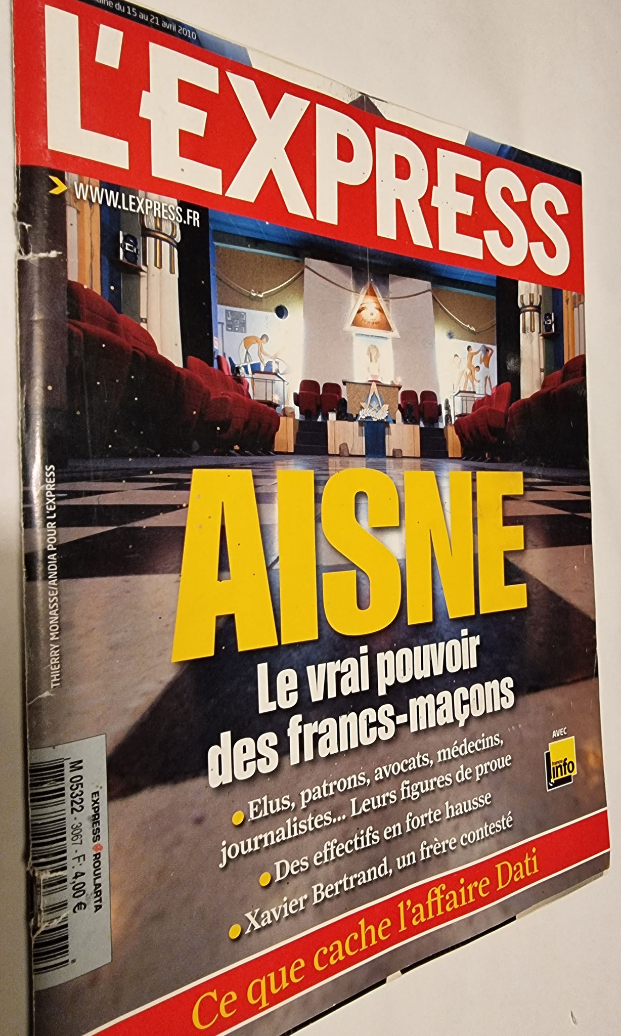 l'Experss AISNE Le Vrai Pouvoir des Francs-Maçons