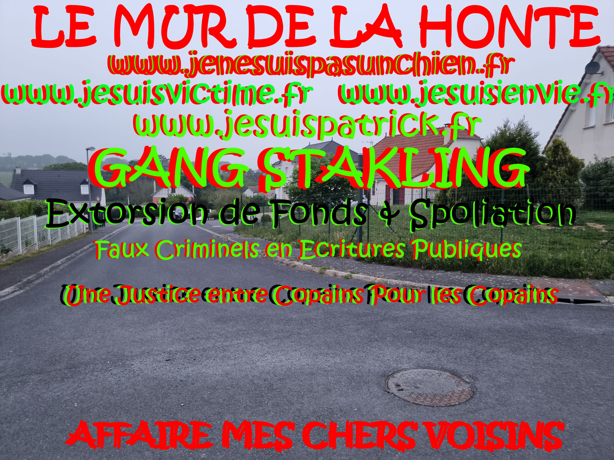 Falsification du permis de Construire et du cahier des charges du lotissement Faux en Ecriture Publique Monsieur Christian ROUSSELLE un Expert Judiciaire CORROMPU victime de GANG STAKLING #STOPCORRUPTIONSTOP www.jesuispatrick.fr AFFAIRE MES CHERS VOISINS