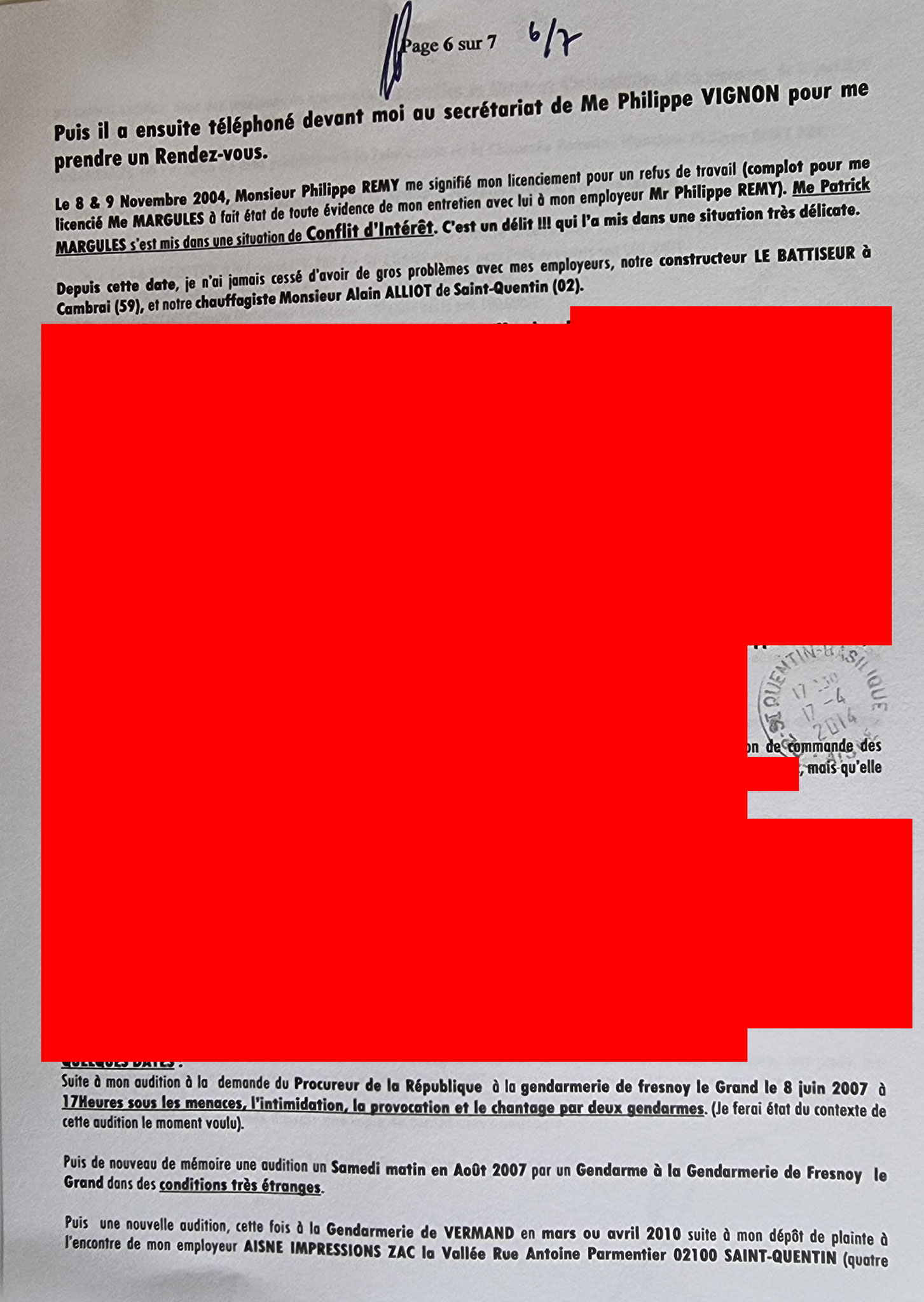 Y A T'IL UN  PROCUREUR  DE LA  REPUBLIQUE  à SAINT-QUENTIN (02) JE SUIS PATRICK  VICTIME DE VIOLENCES  PAR LES MAFIAS  EN BANDES ORGANISEES  AU COEUR MÊME  DE LA JUSTICE DE LA REPUBLIQUE www.jenesuispasunchien.fr www.jesuisvictime.fr www.jesuispatrick.fr