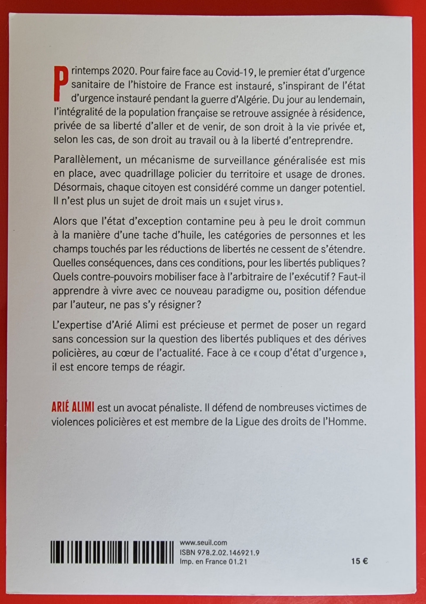 Monsieur Eric DUPOND-MORETTI Va t'il Briser la LOI DU SILENCE ? www.jenesuispasunchien.fr www.jesuisvictime.fr www.jesuispatrick.fr PARJURE & CORRUPTION AU COEUR MÊME DE LA JUSTICE //LES MAFIAS CRIMINELLES EN BANDES ORGANISEES