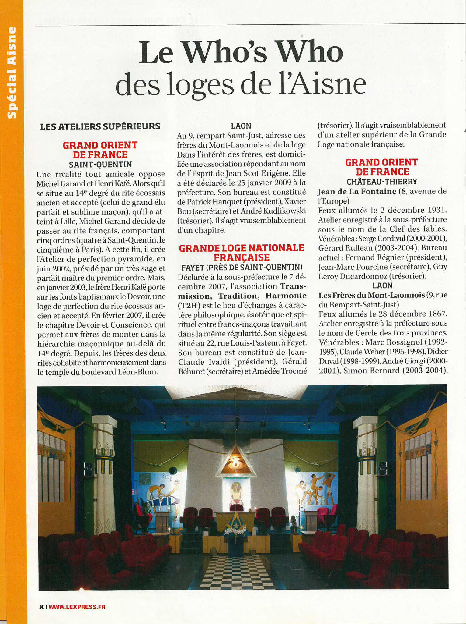 Vendredi 03 Février 2023 à 12h02 Journal l'Express N° 3067 Avril 2010 #StopCorruptionStop  www.jenesuispasunchien.fr www.jesuisvictime.fr www.jesuispatrick.fr PARJURE & CORRUPTION AU COEUR MÊME DE LA JUSTICE Le Vrai pouvoir des Francs-maçons