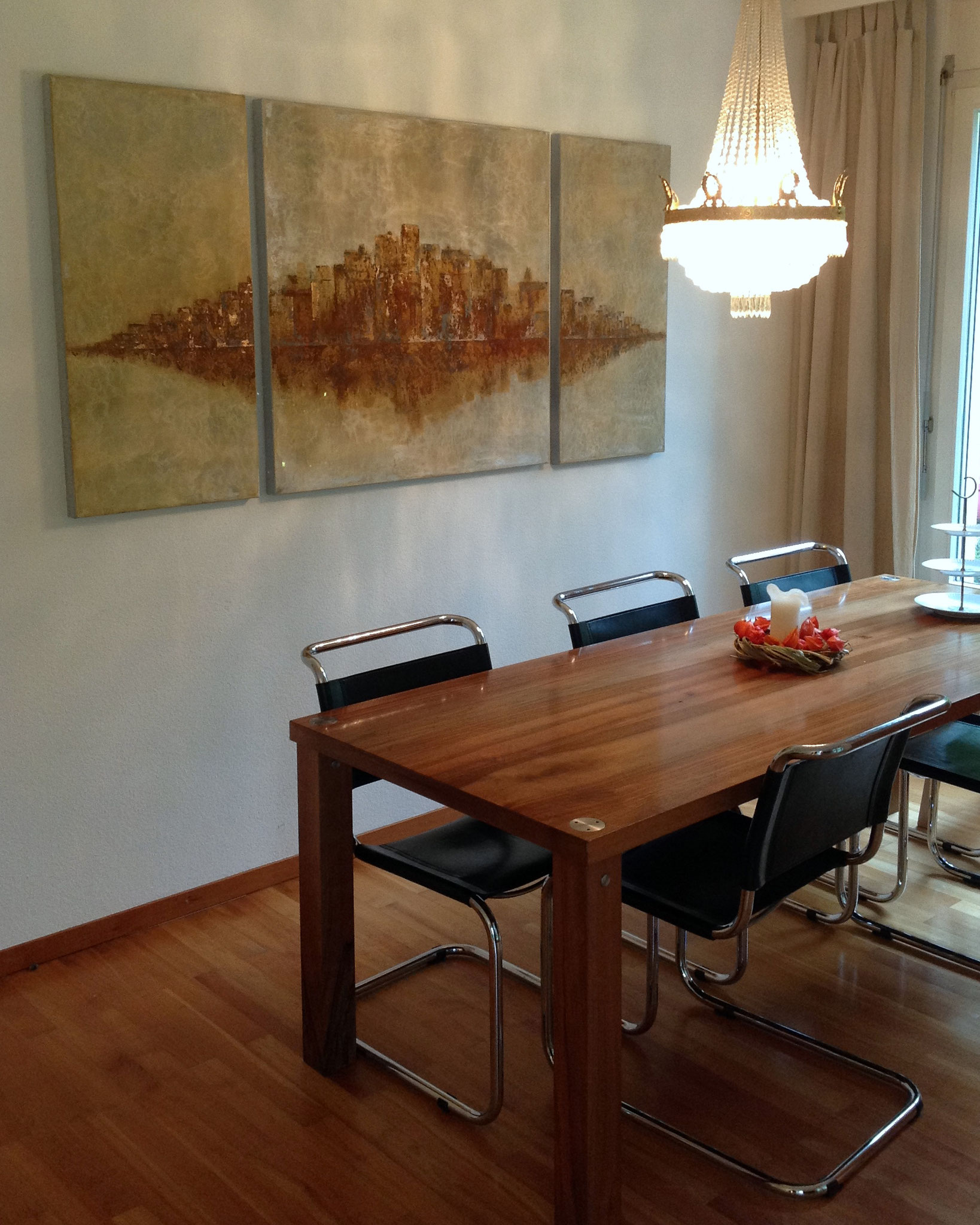 Raumwirkung - Bo-art: Kunst auf Leinwand in Zürich, Rostbilder