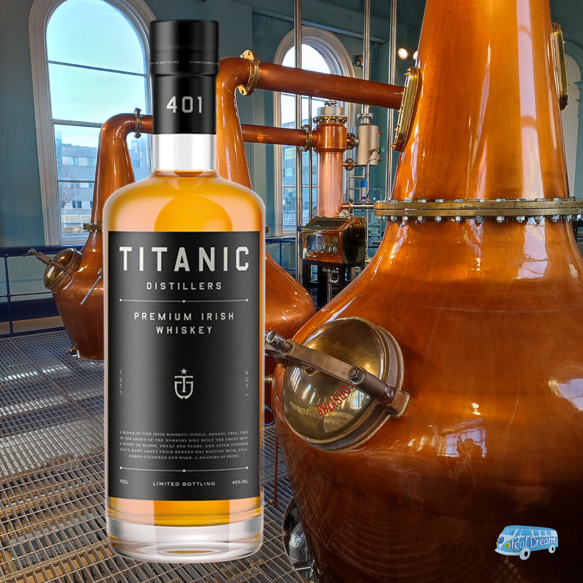 TITANIC DISTILLERS PREMIUM IRISH WHISKEY