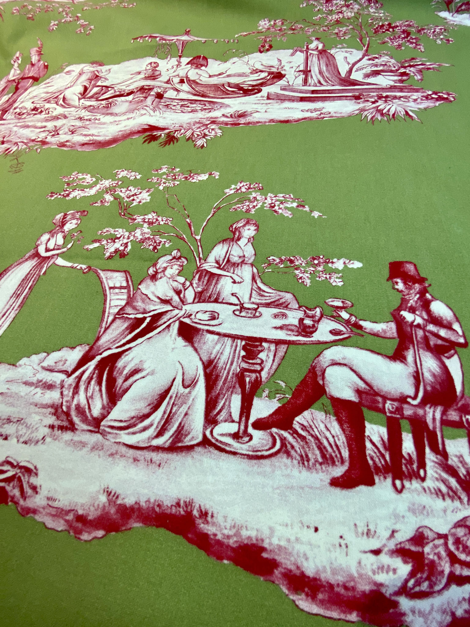 "Picknick grün" Detail