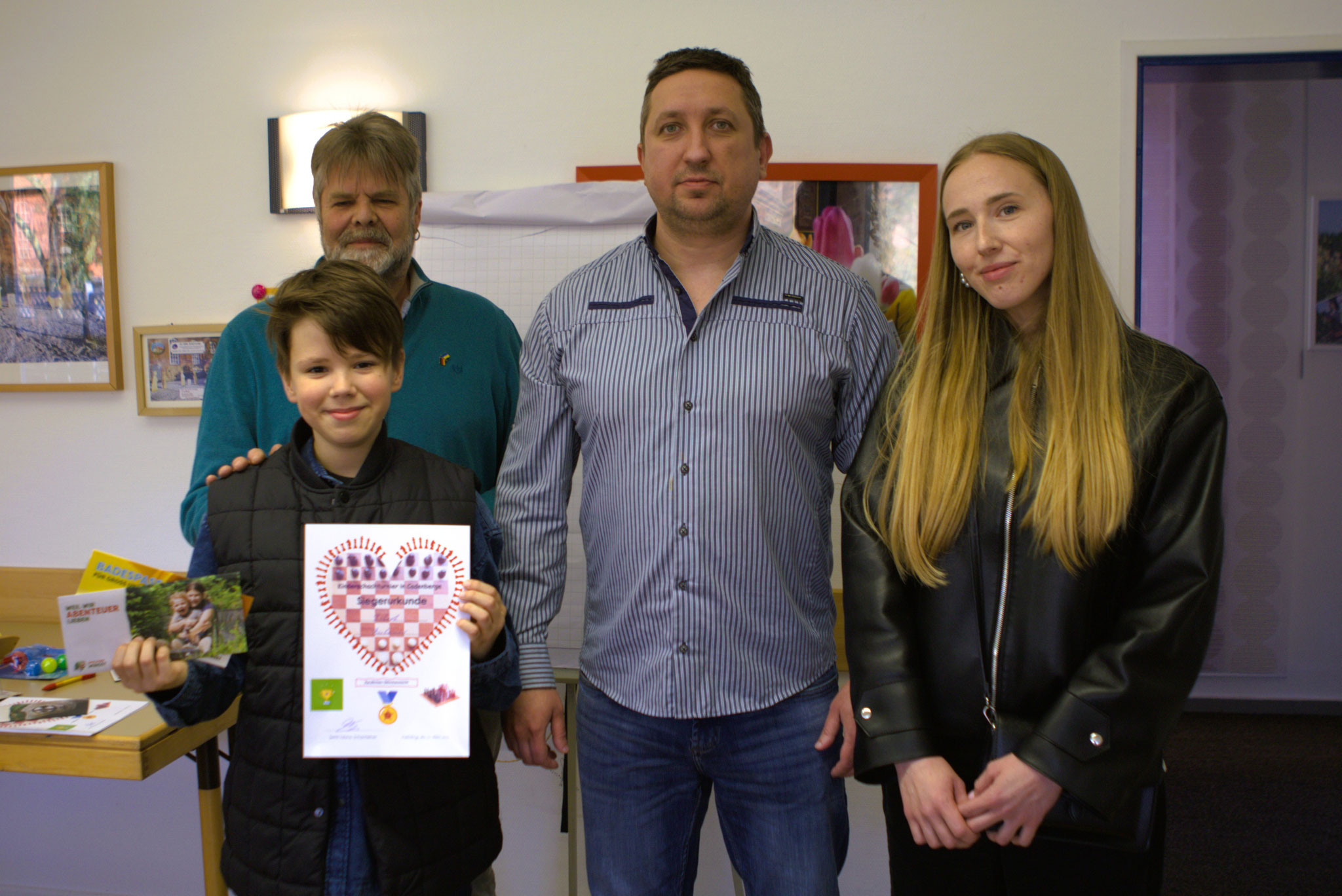Natürlich bekamen die Kinder tolle Preise, wie Eintrittskarten für den Wingster Zoo und das Wingster Schwimmbad