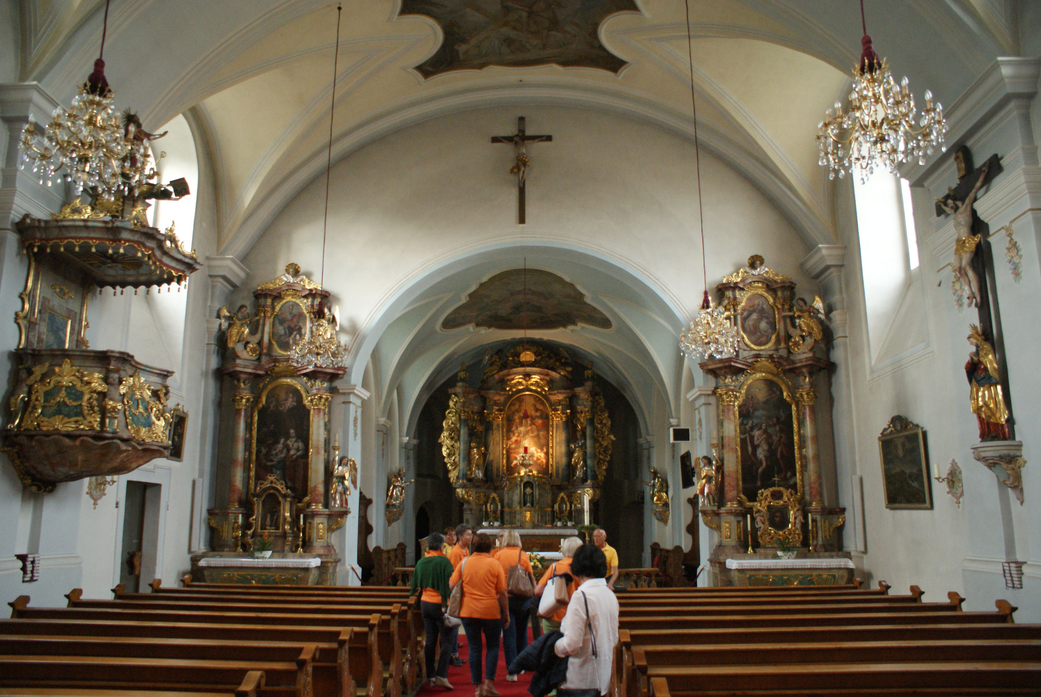Miesbergkirche von innen