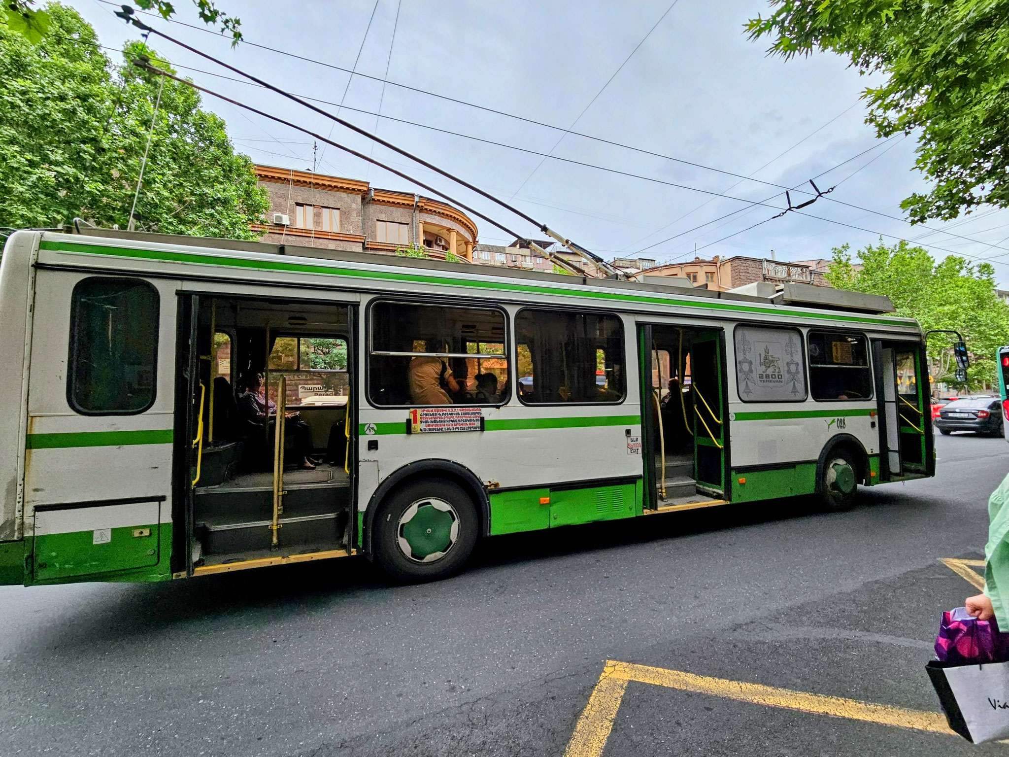 Oberleitungsbus in Yerevan, Armenien