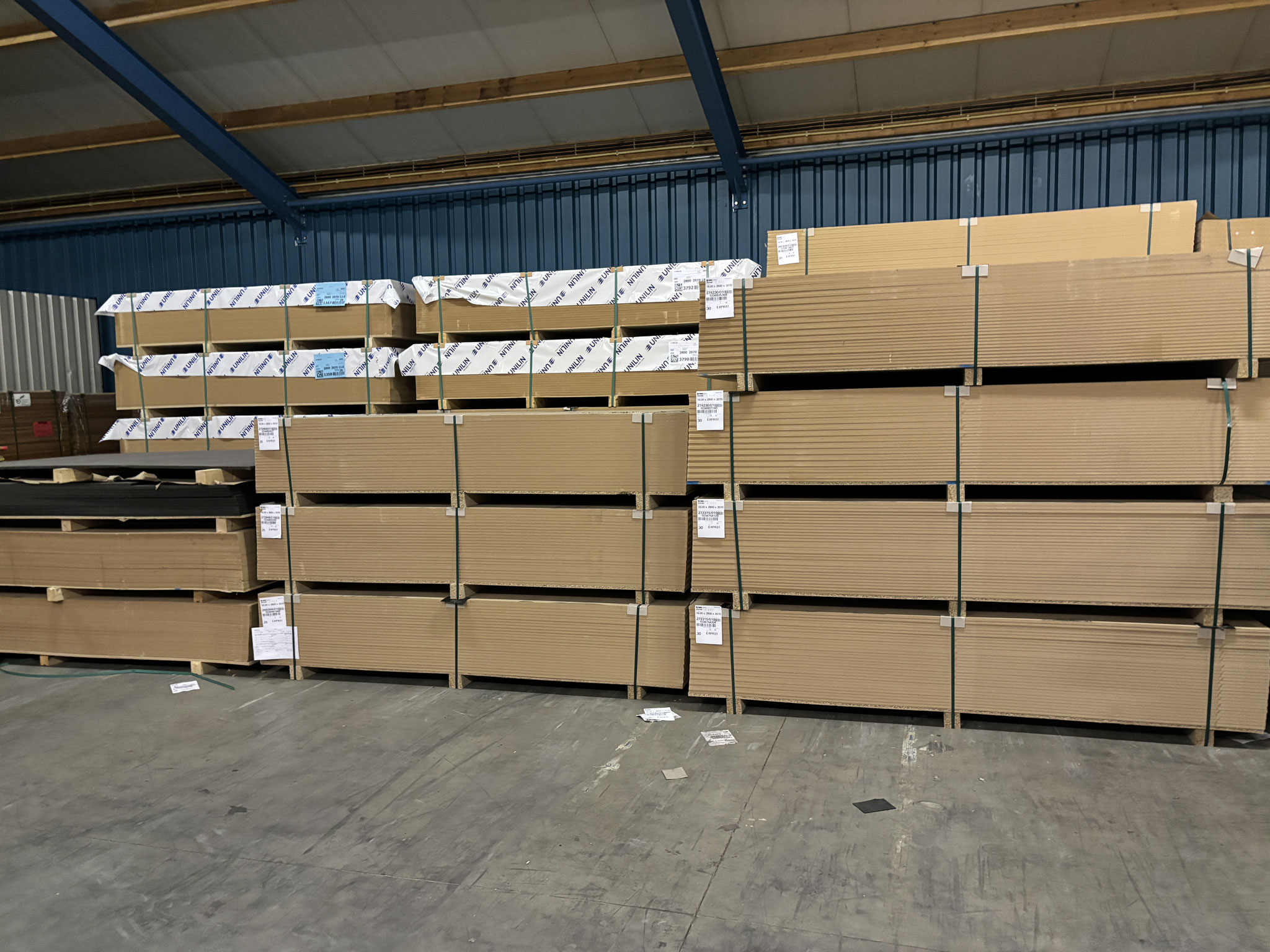 Voorraad MDF 207 x 280 cm - diktes 10-12-16-18-22-25mm