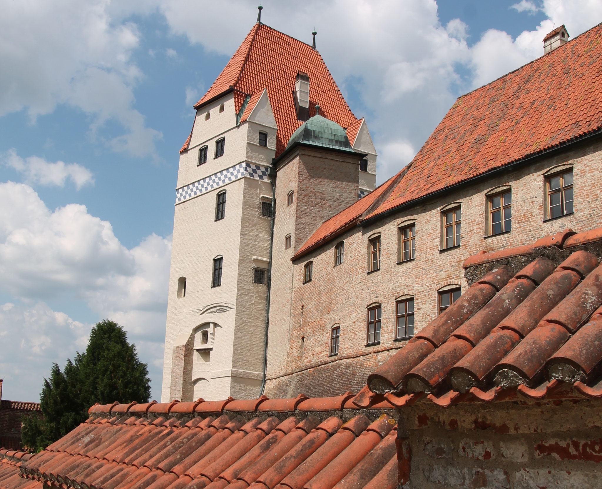 Die Festung Trausnitz in Landhut