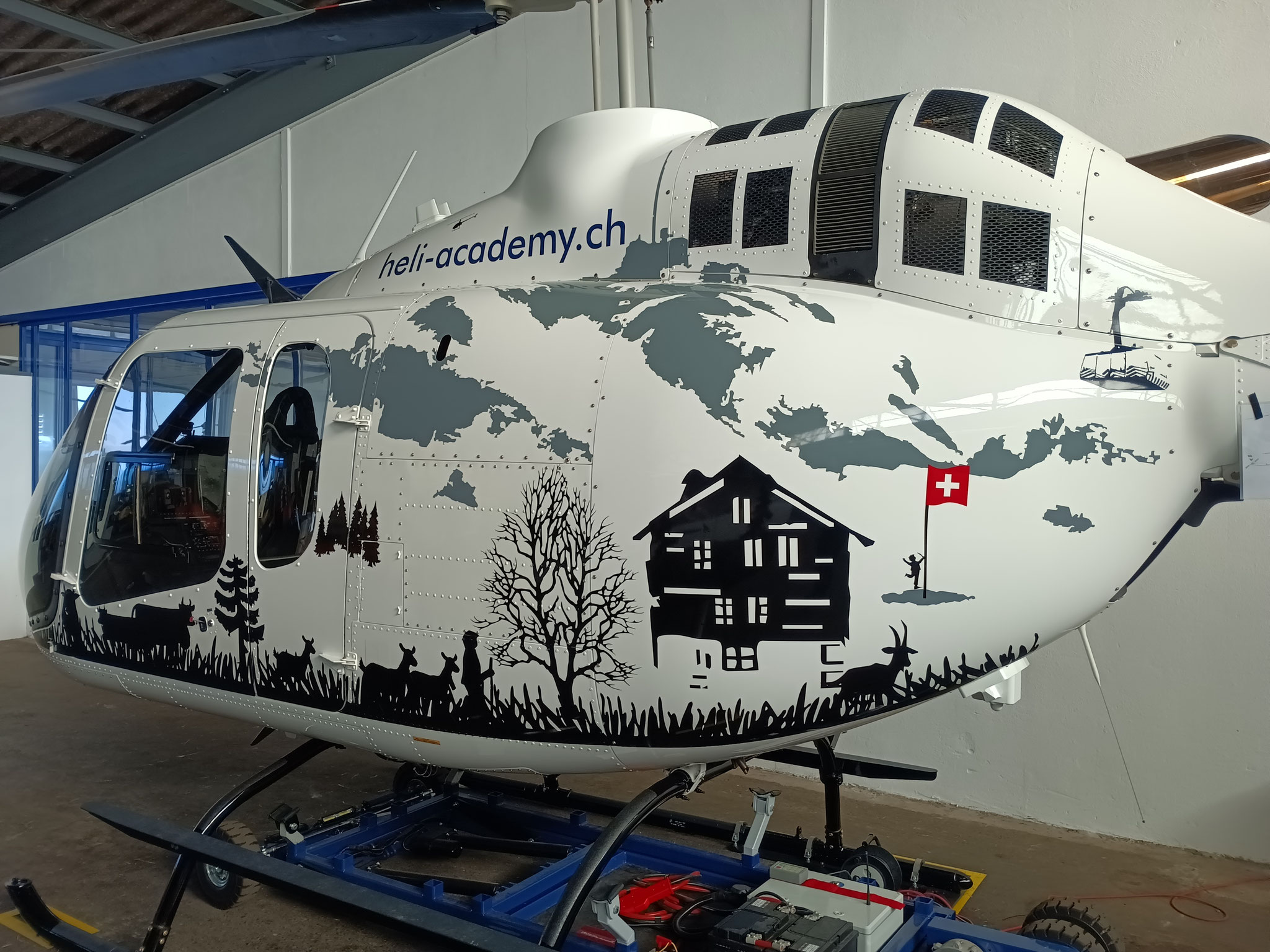 Beklebung Bell 505
