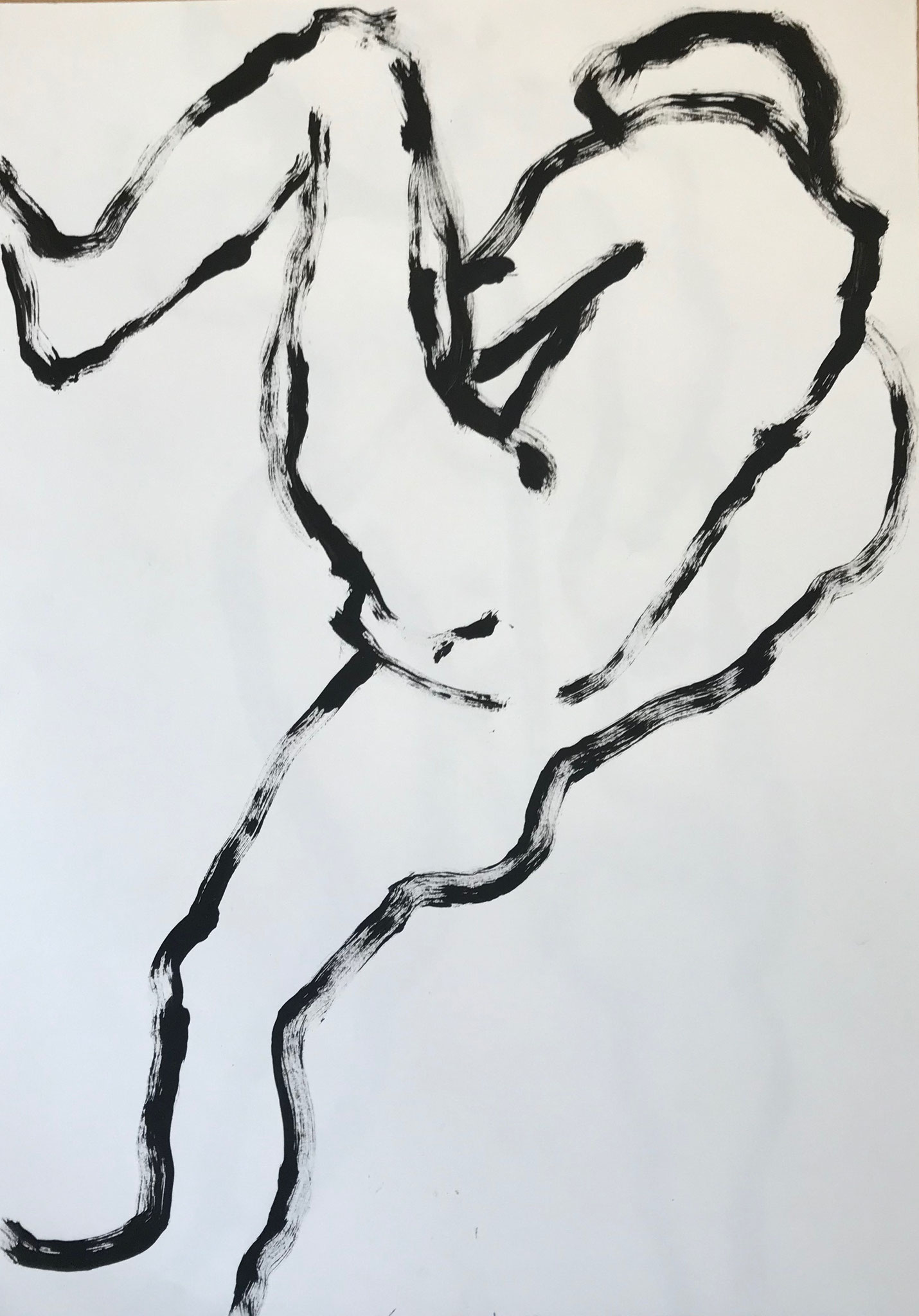 Tusche auf Papier 1  30x42cm