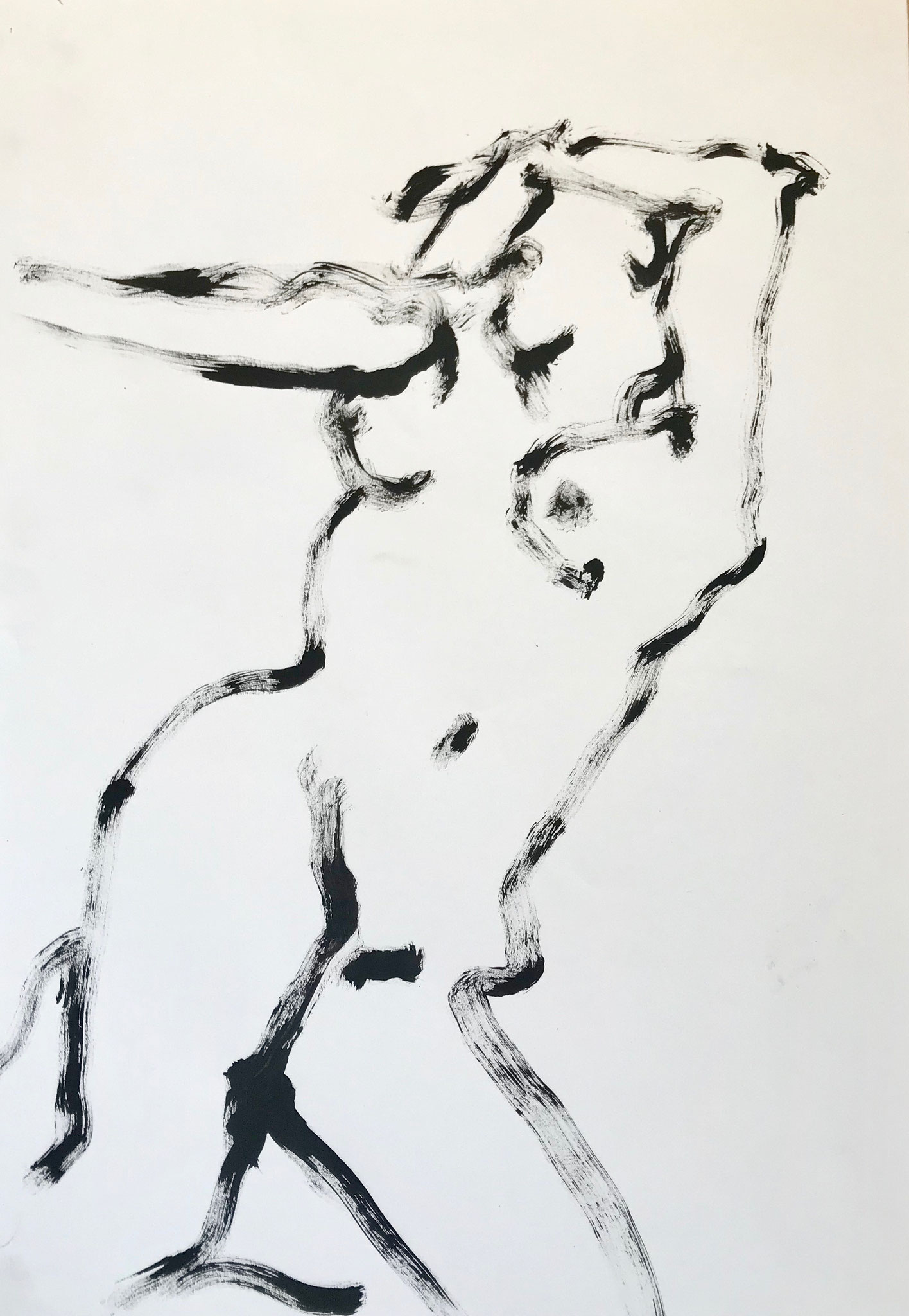 Tusche auf Papier 4   30x42cm