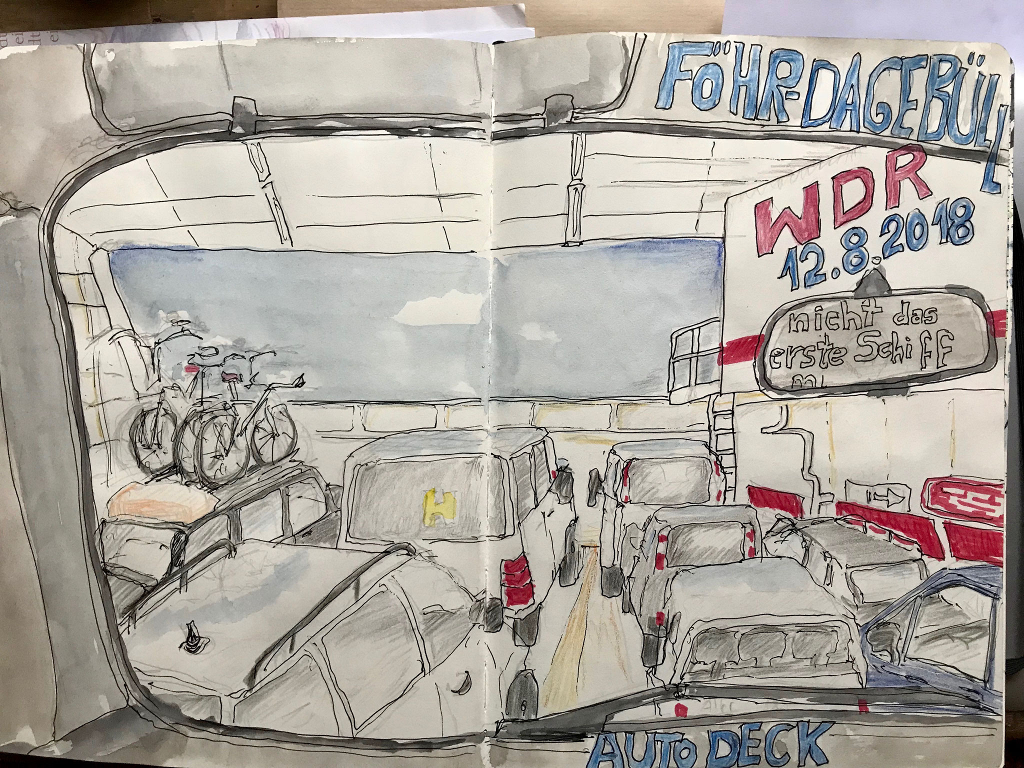 Skizzenbuch, Mixed Media