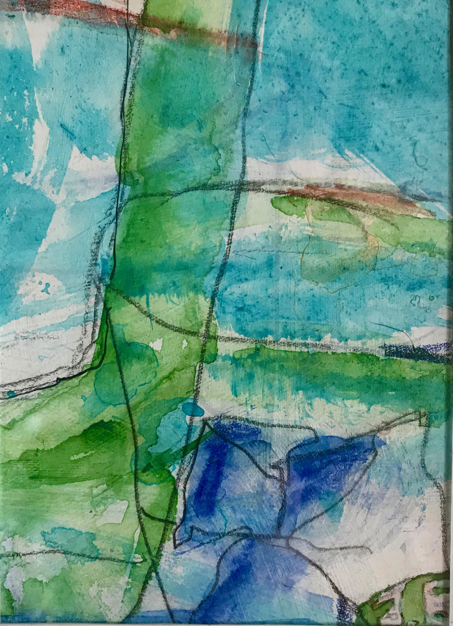 mixed media   10,5x14,5cm