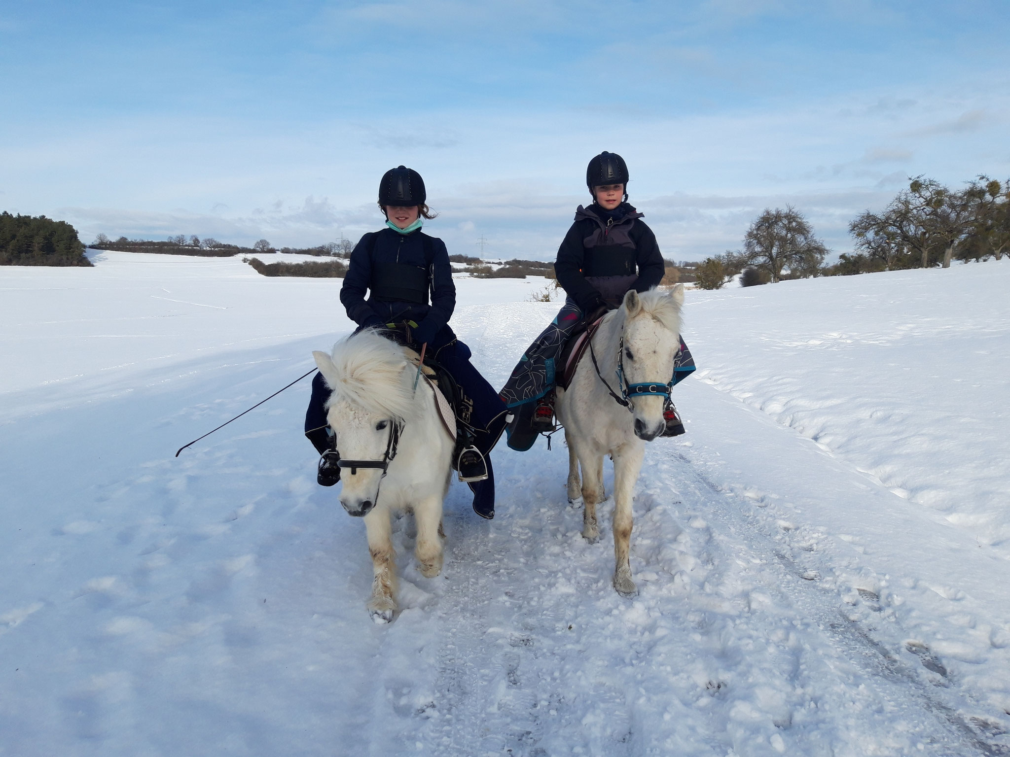 Ausritt im Schnee