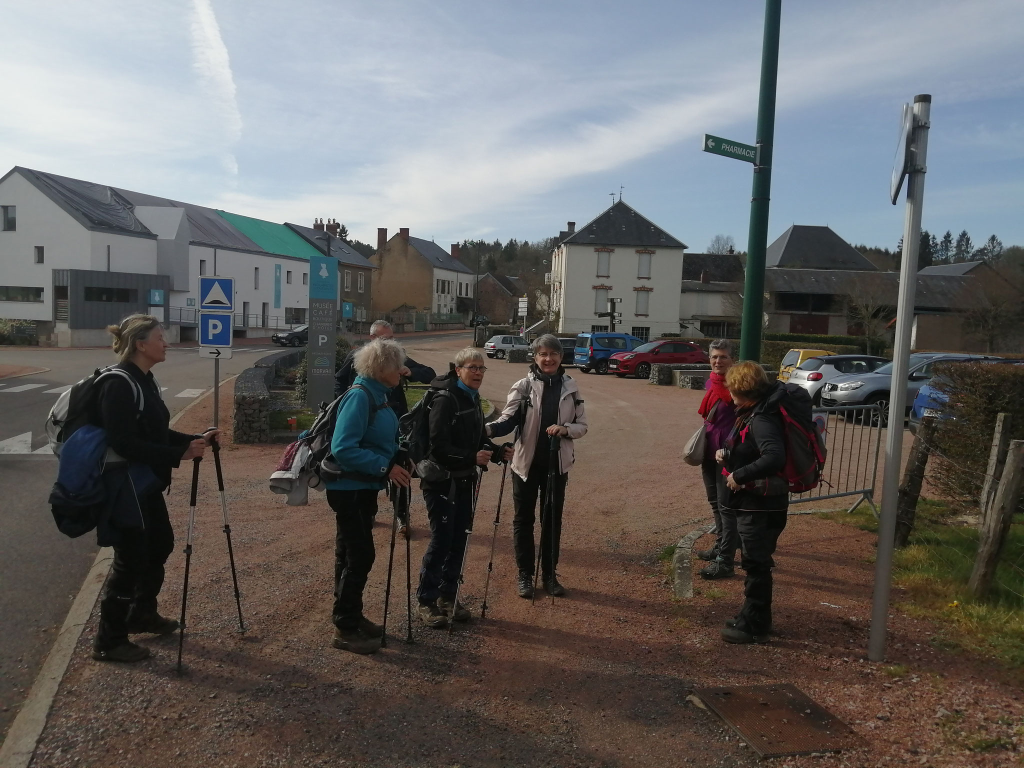 Au départ d'Alligny-en-Morvan.