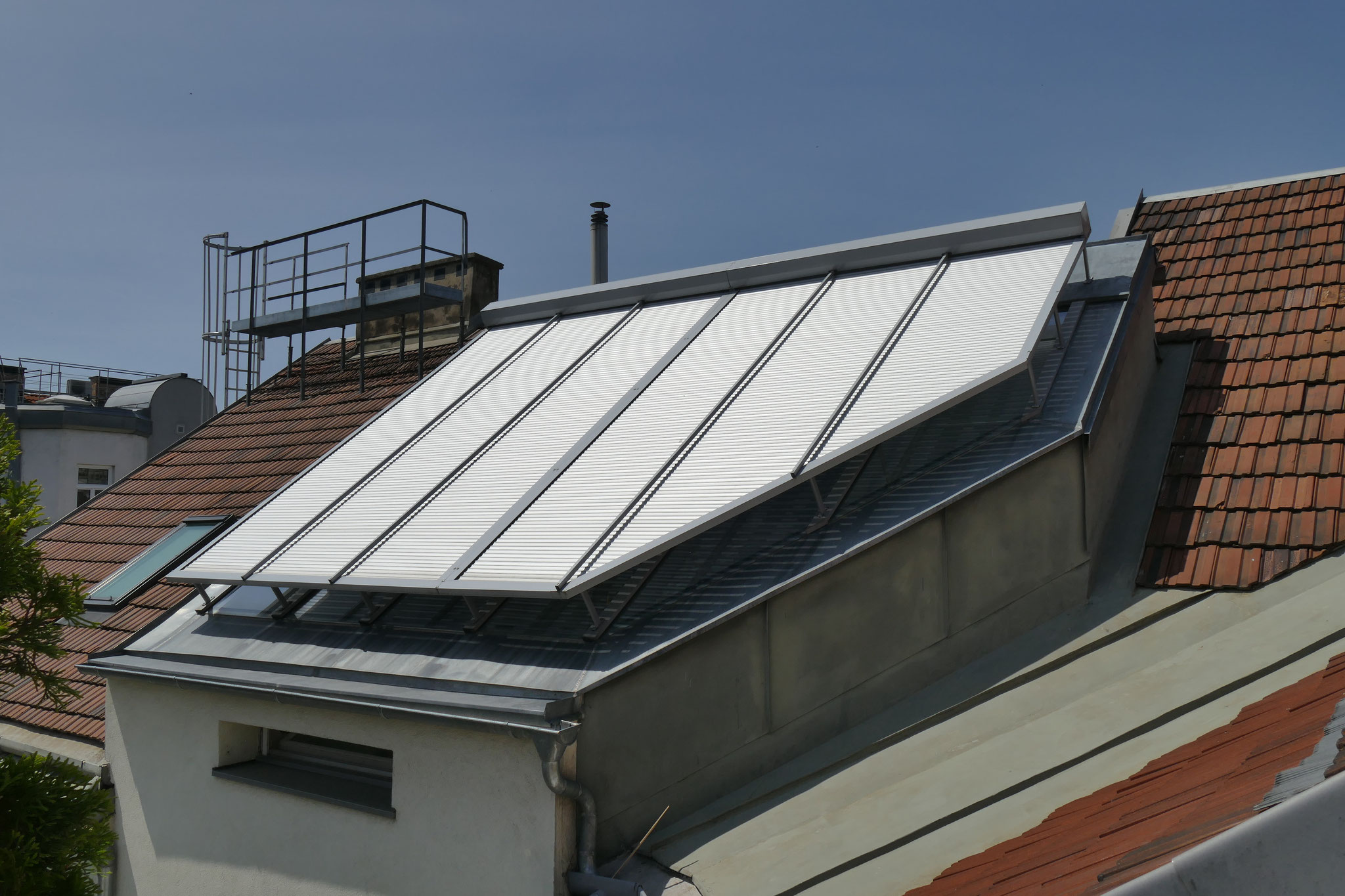 geschlossene Raffstore