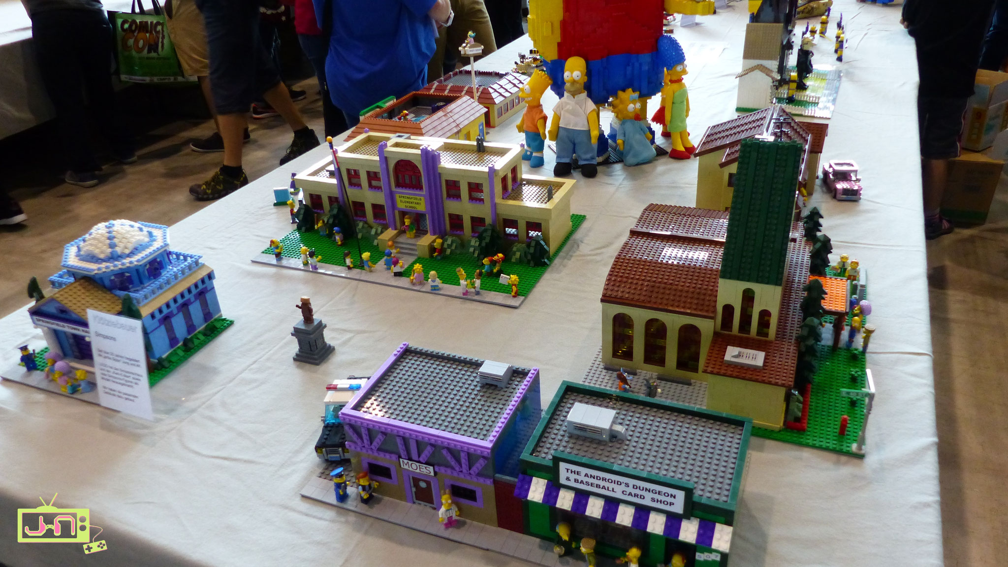 Selbst Springfield wurde in Teilen nachgebaut