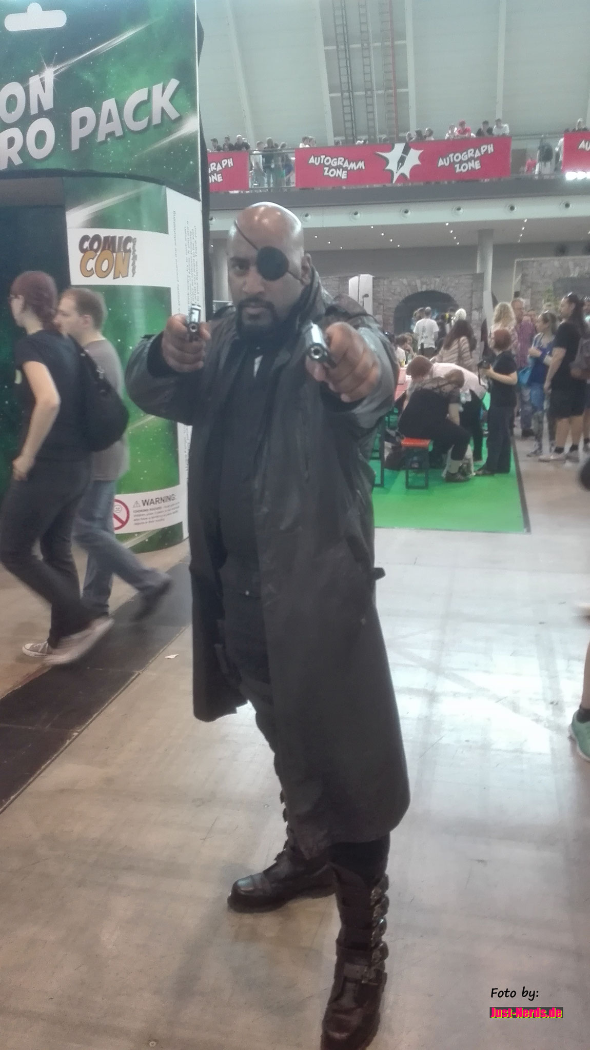 Nicht Shaft sondern Nick Fury...