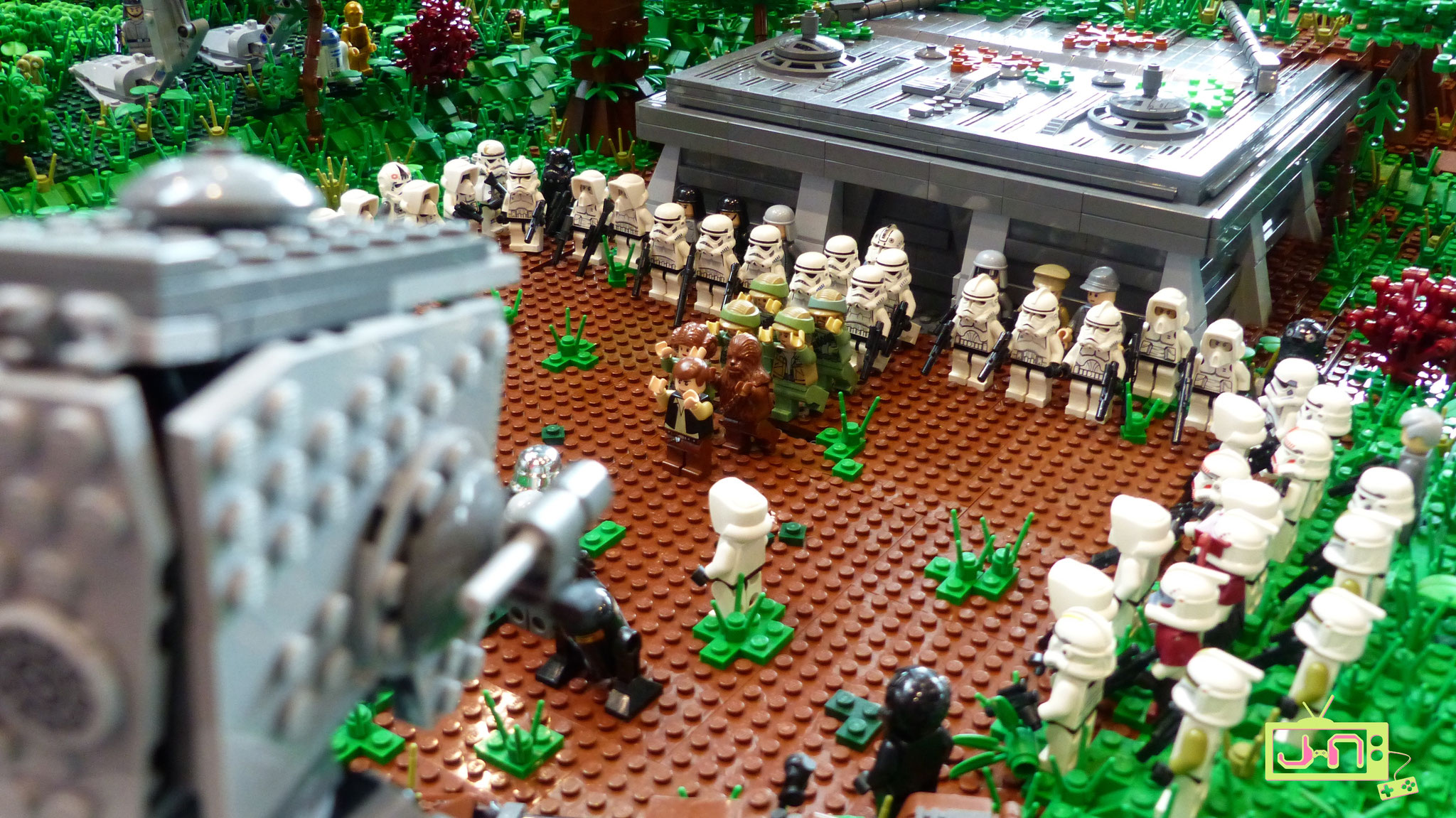 Haha, Rebellenpack auf Endor erwischt.