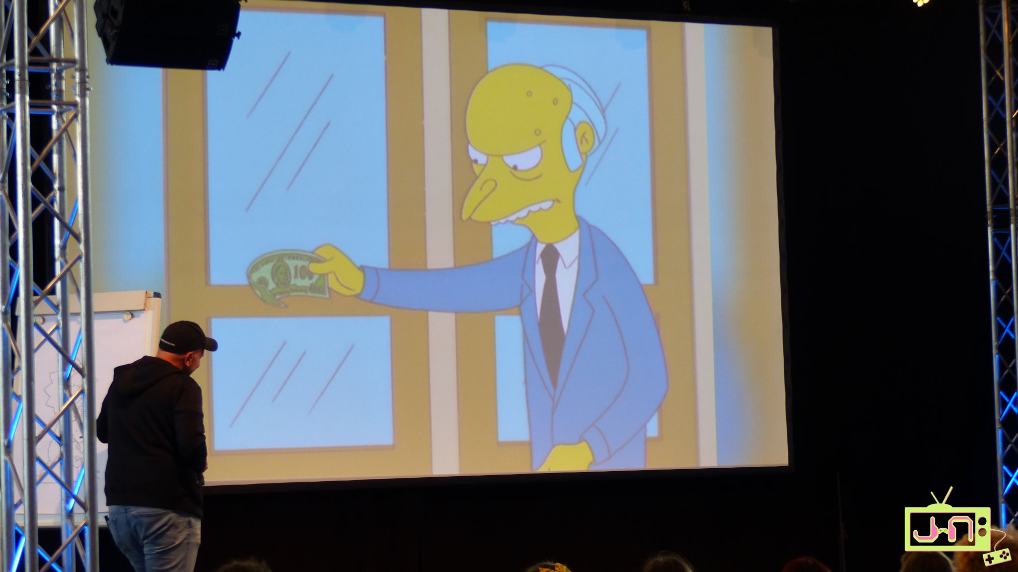...gab unter anderem die Simpsons auf schwäbisch zum Besten...genial
