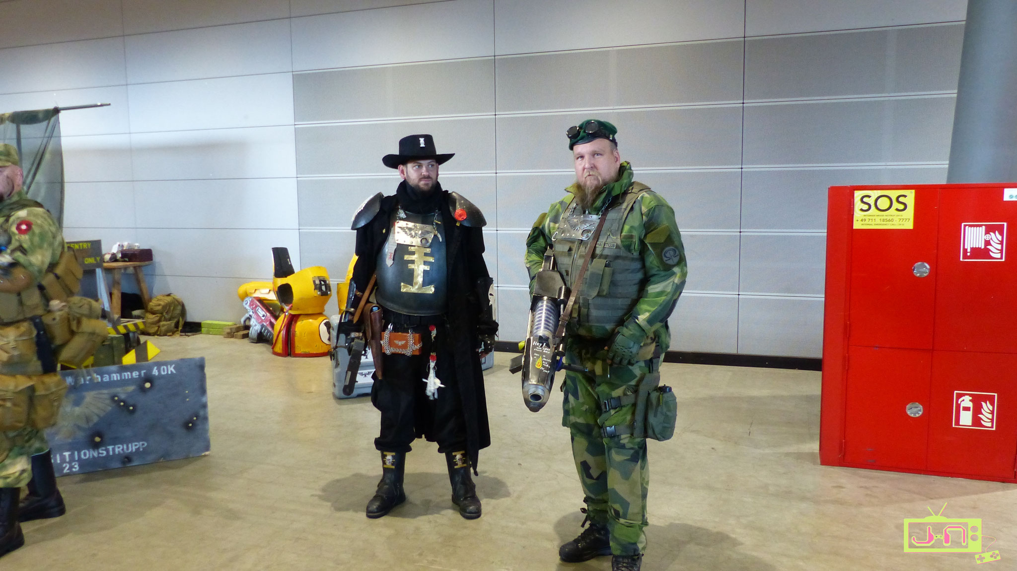 Inquisitionstrupp 23 war auch wieder vor Ort (Website verlinkt)