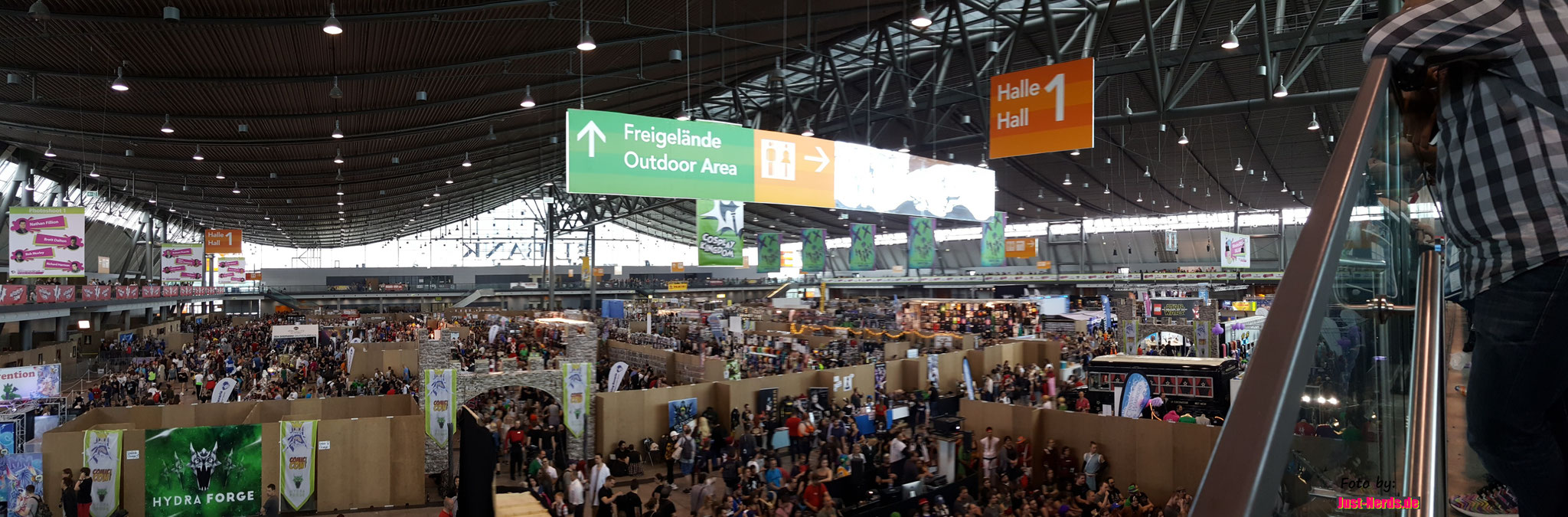 50.000 Besucher, ausverkaufte Halle
