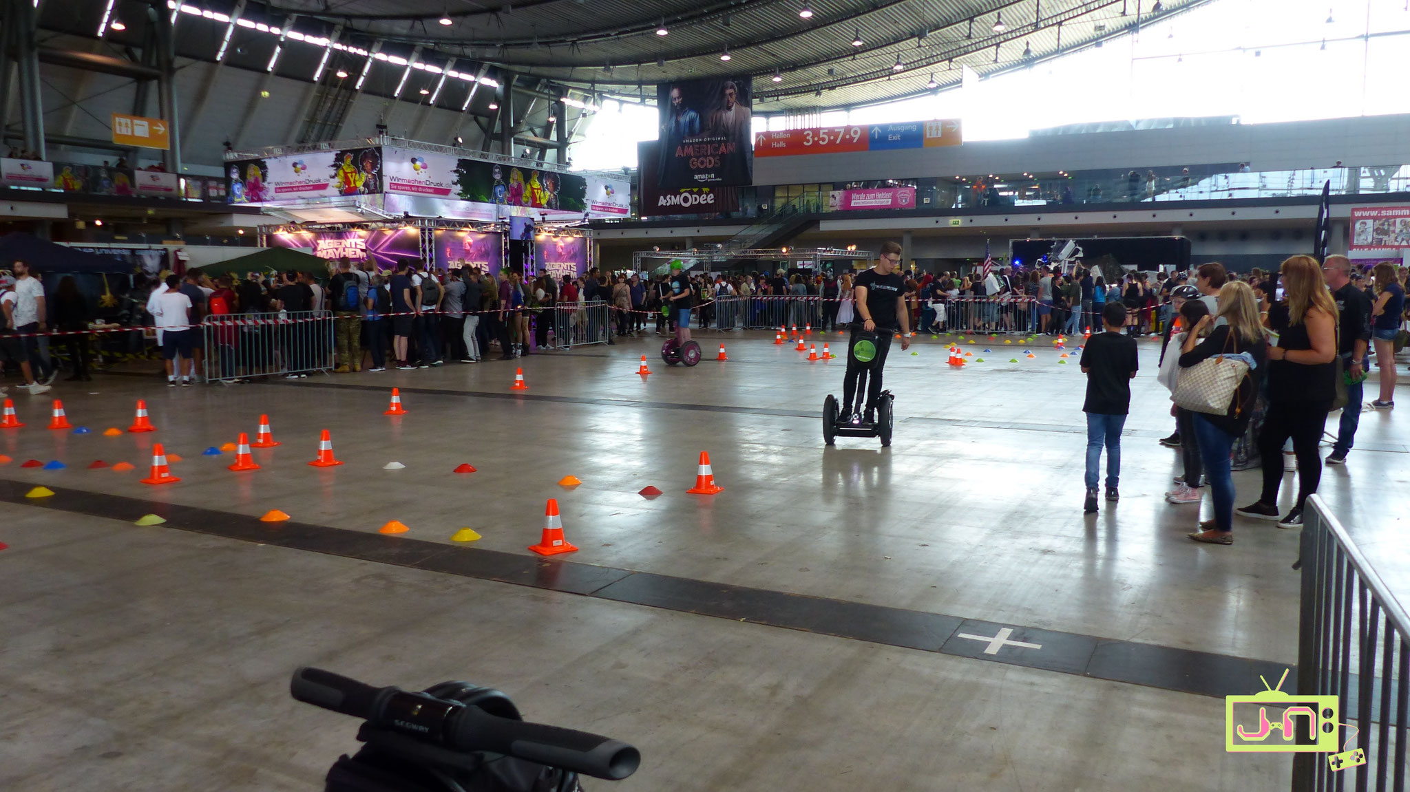Segway-Parkour.
