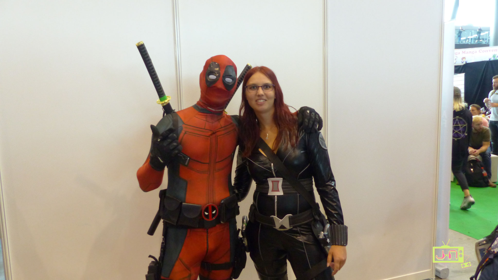 Mr Pool und Black Widow, nur auf der CC friedlich vereint.