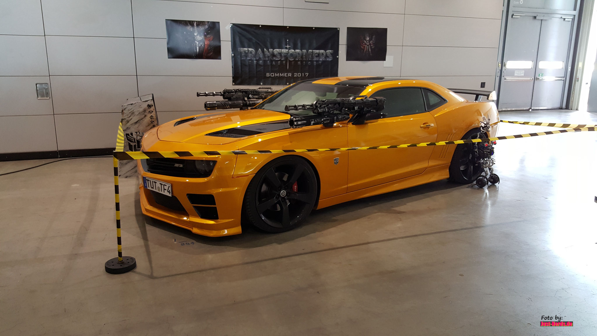Bumblebee ist laut Kennzeichen Tuttlinger