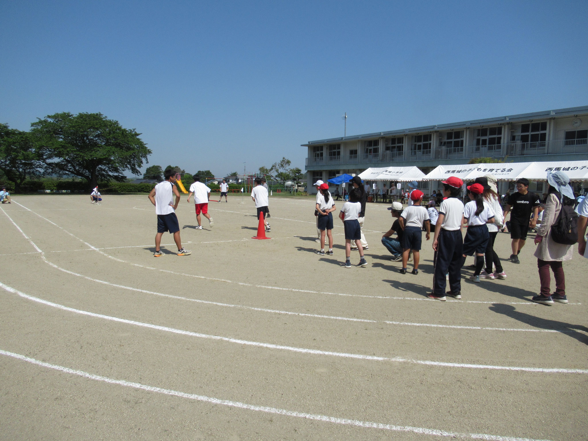 運動会日和です