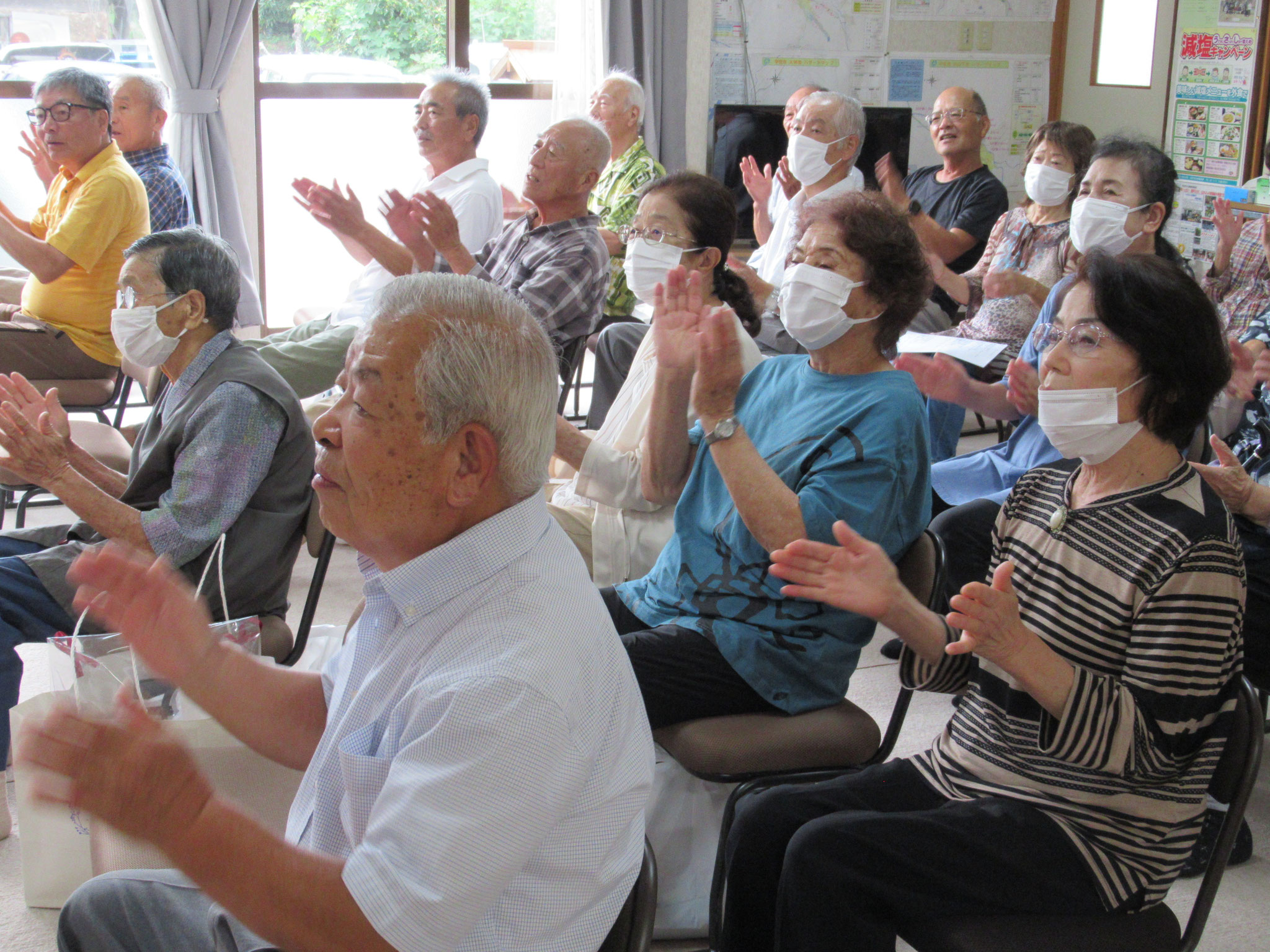 上矢部熊正覚寺老人会敬老祝賀会