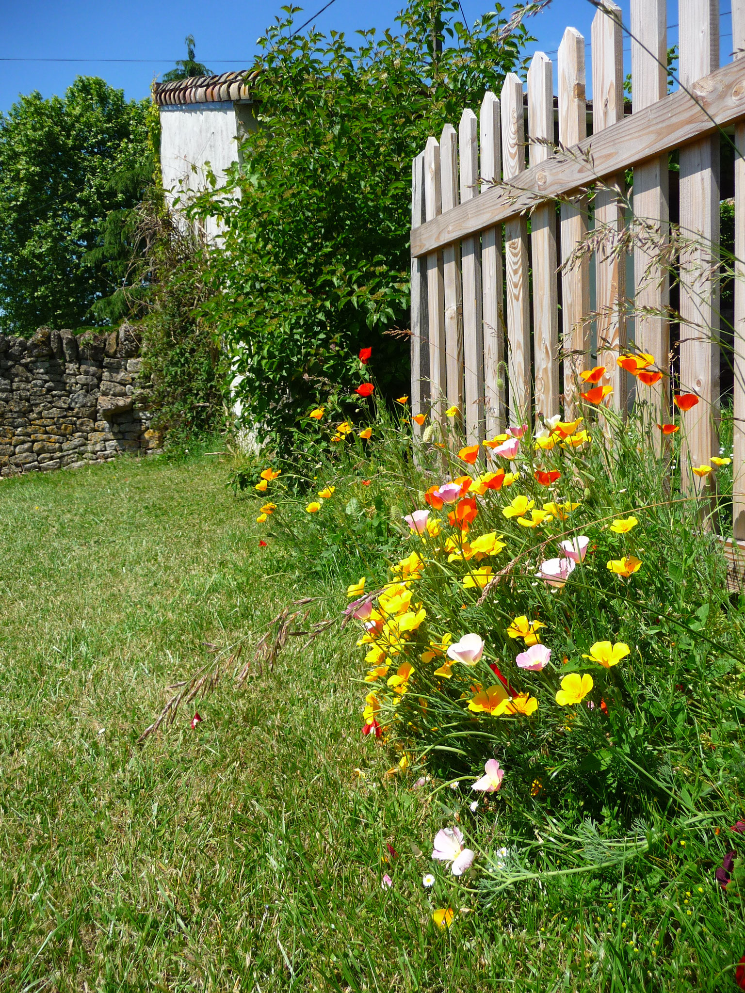 Gîte La Ponne, dans le jardin