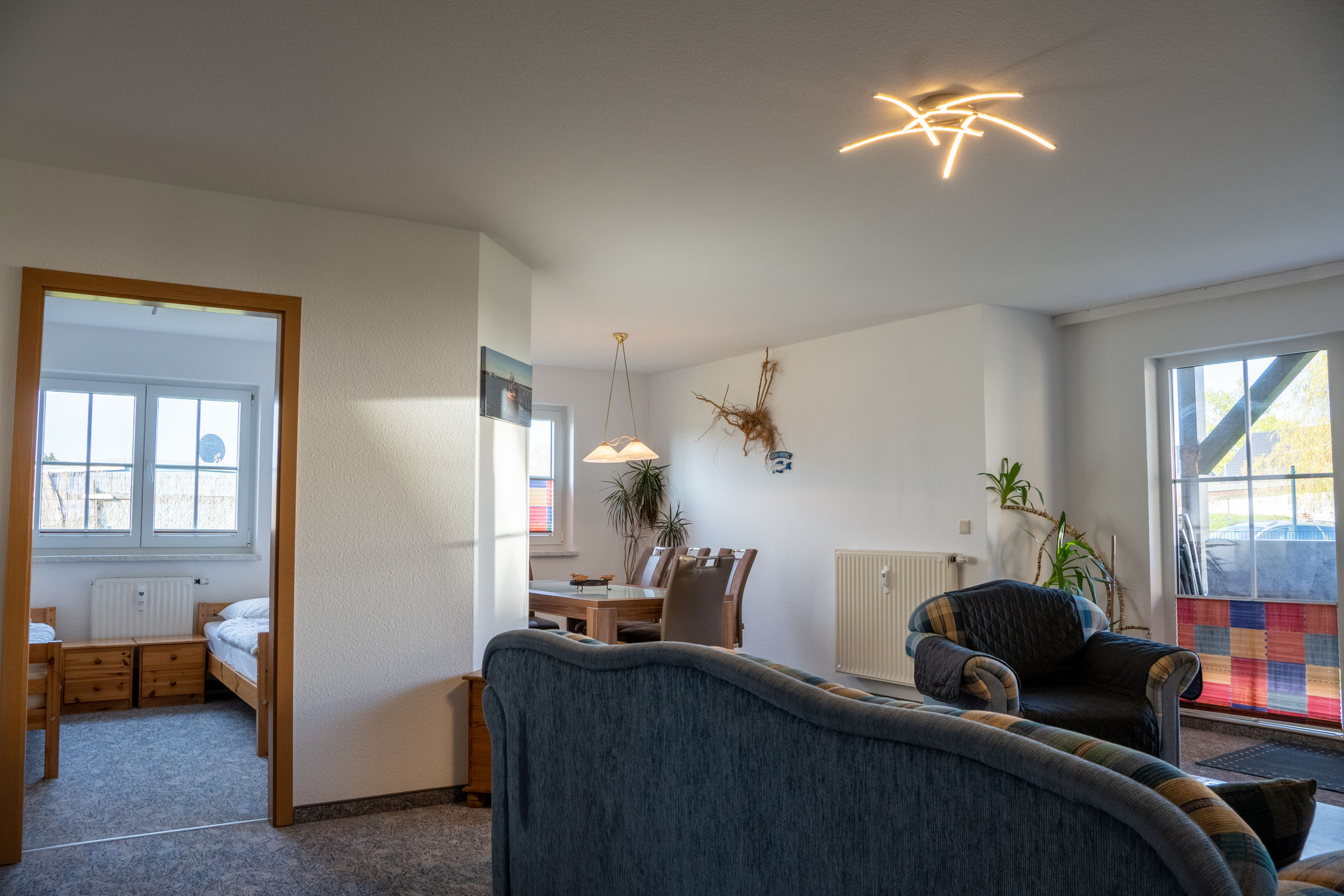 Wohnzimmer mit Essbereich
