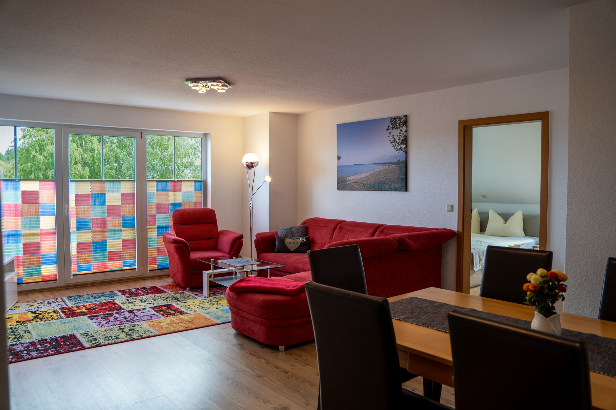 Wohnzimmer mit Essbereich