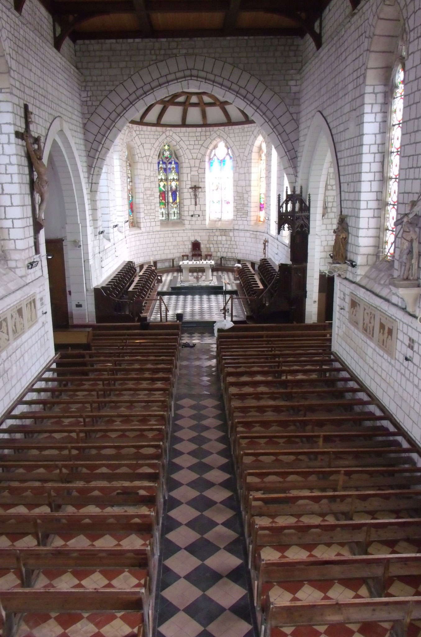 Eglise Saint Quentin Lamotte Croix au