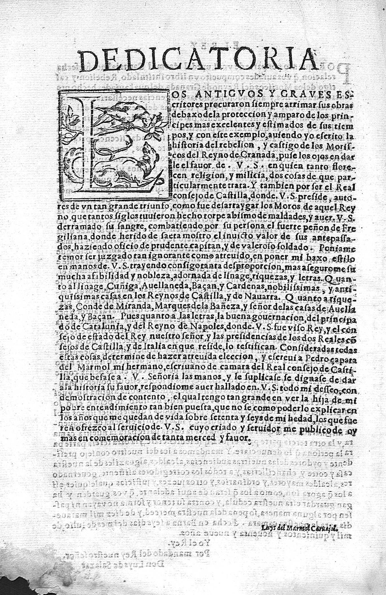 Historia de la rebelión y castigo de los moriscos del Reyno de Granada